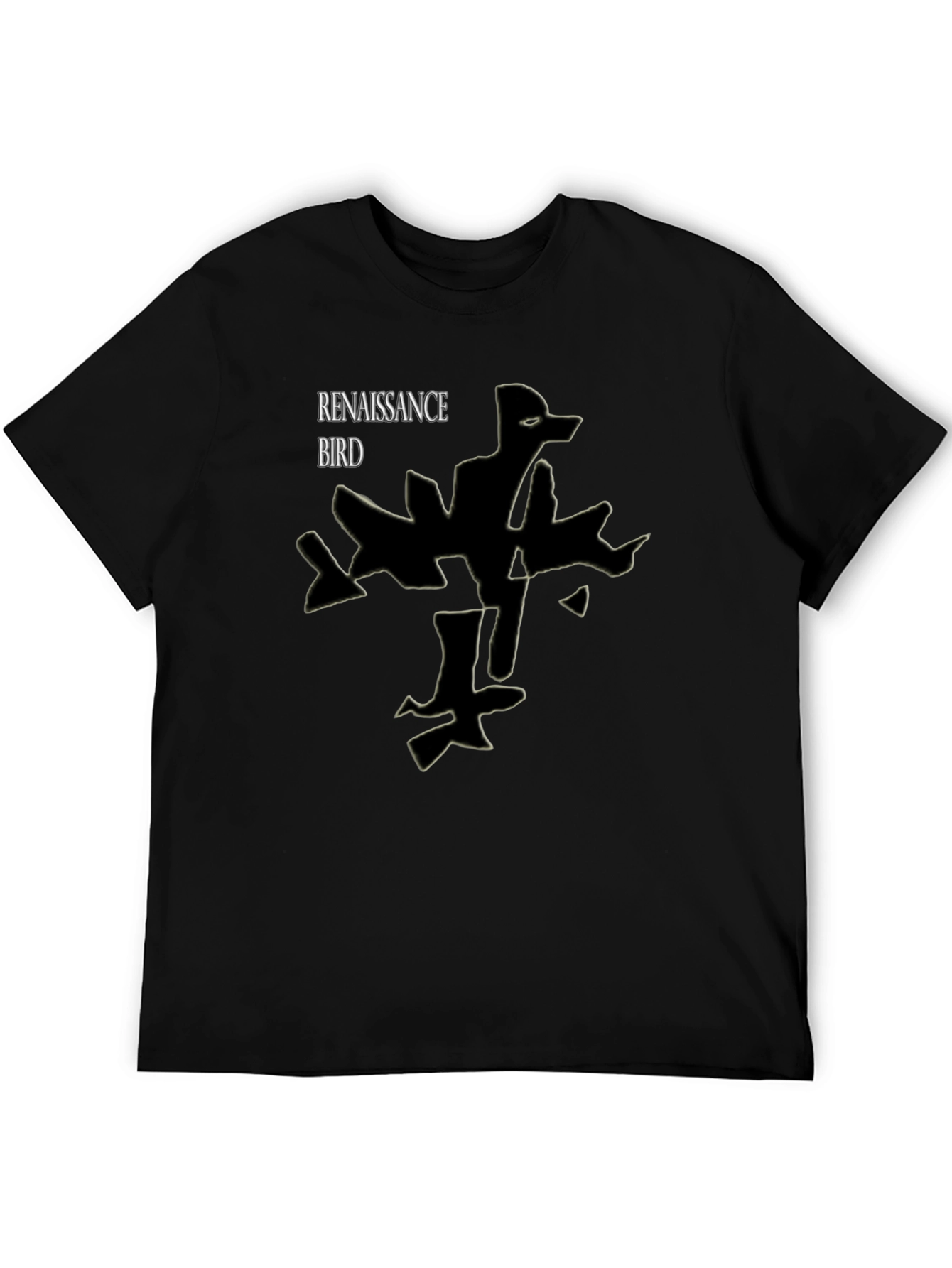 Renaissance Bird Black T-Shirt