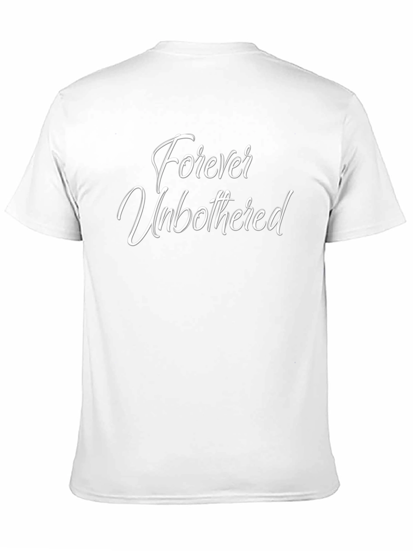 Forever Unbothered Black T-Shirt