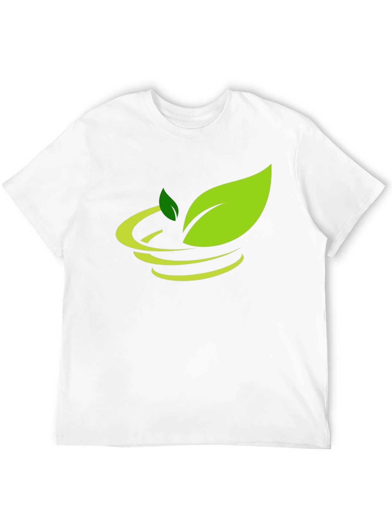 Nature Inspired Black Graphic Tee