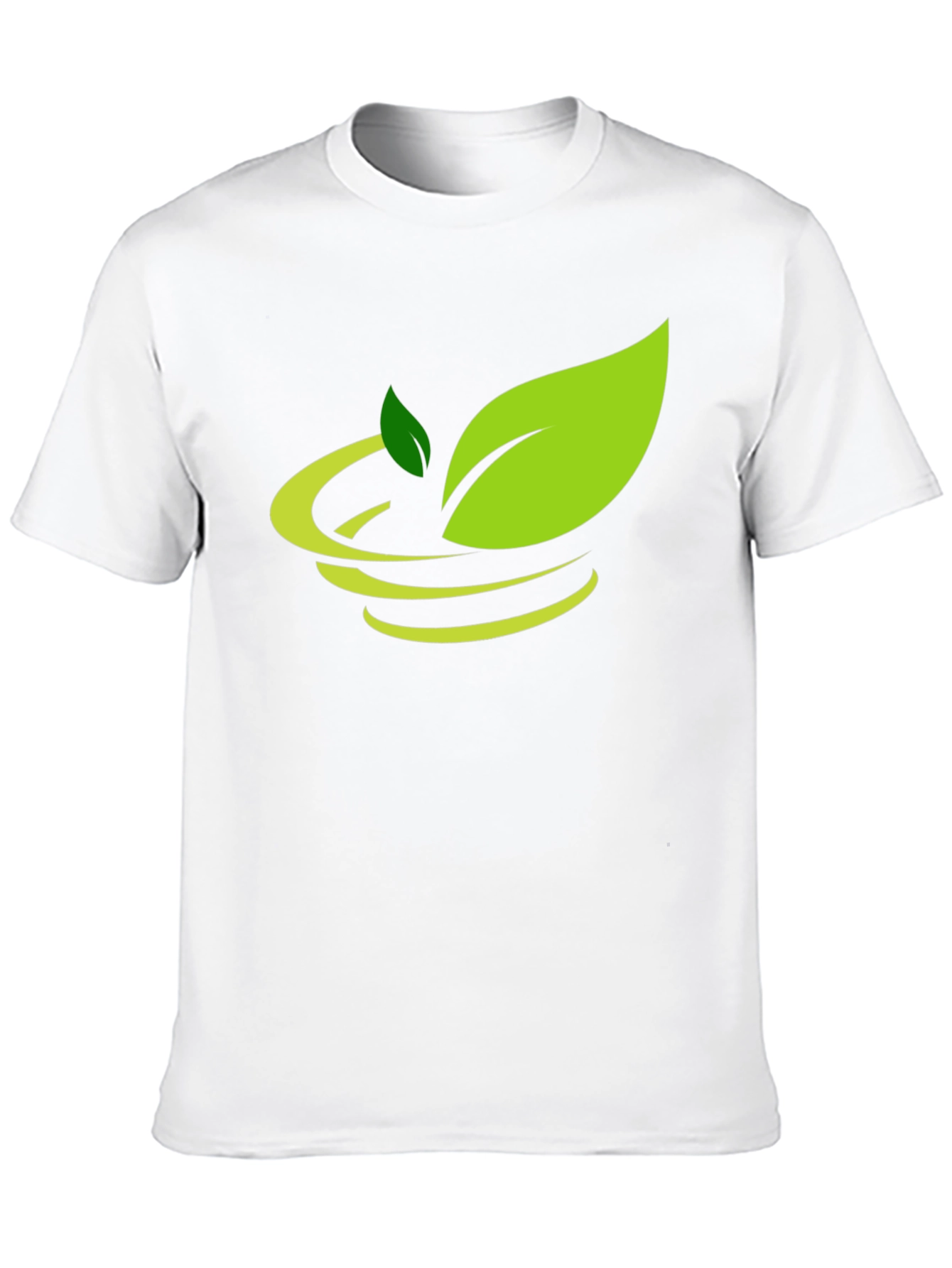 Nature Inspired Black Graphic Tee