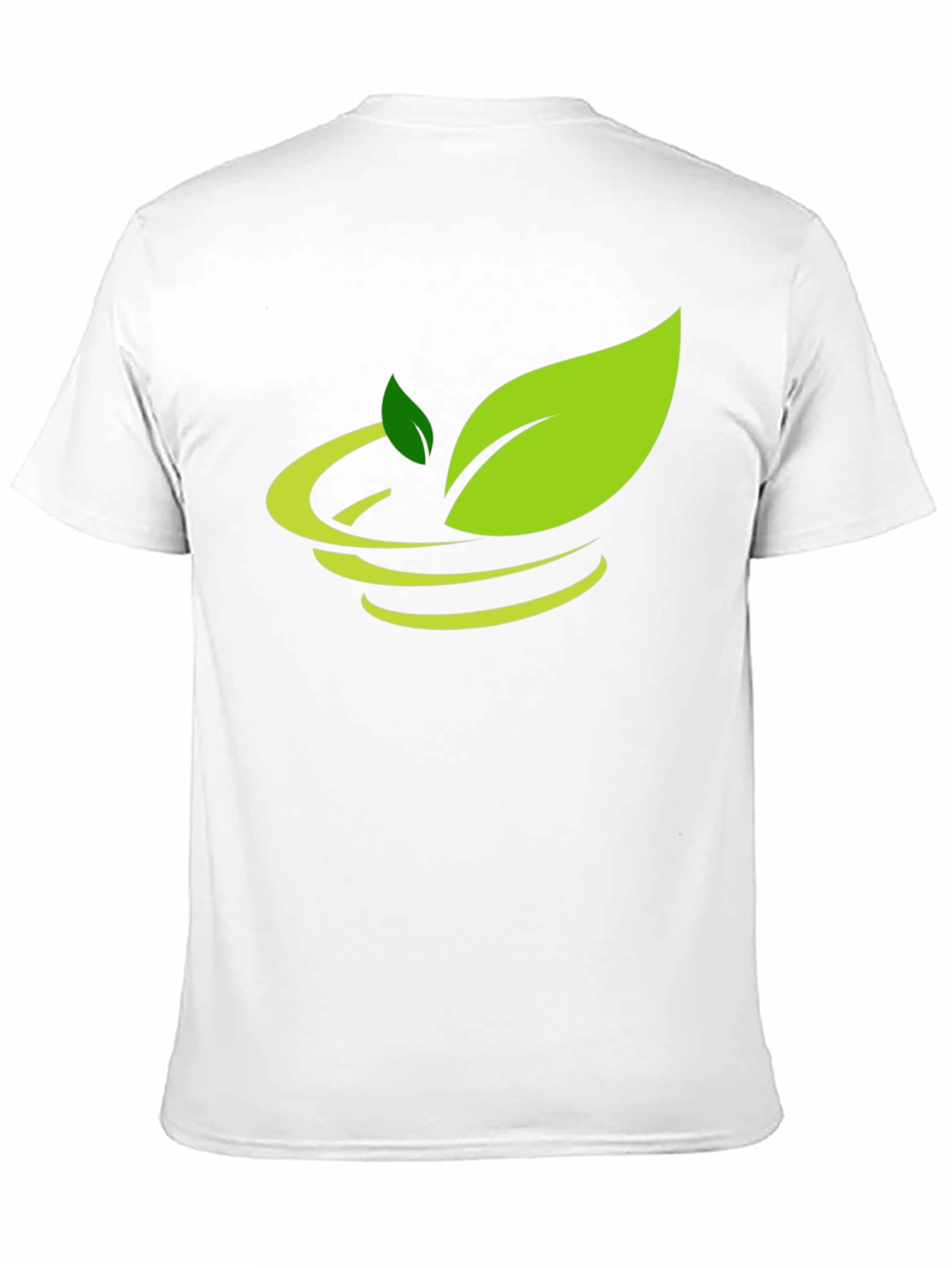 Nature Inspired Black Graphic Tee