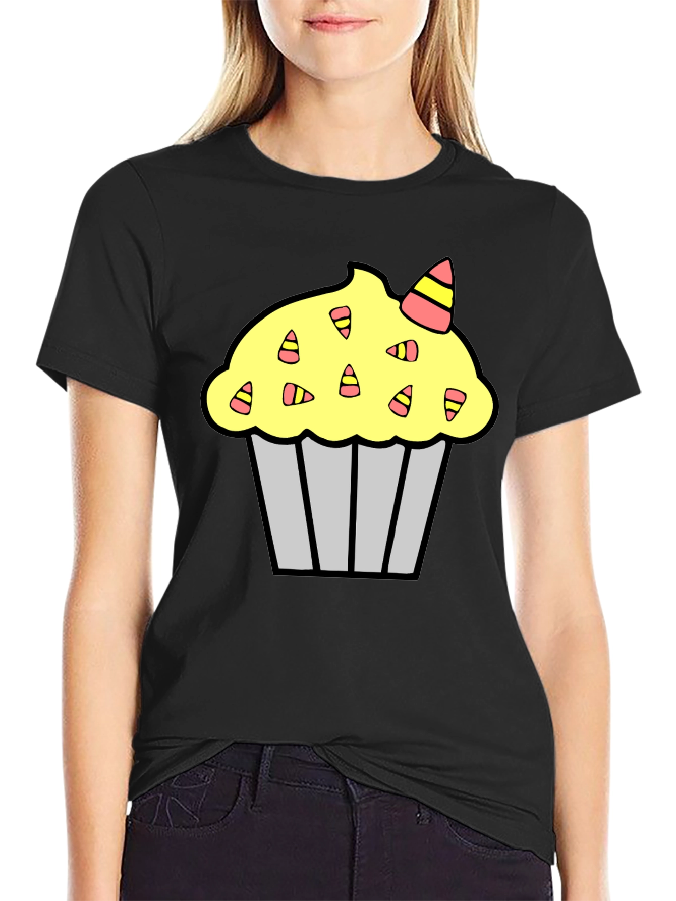 Cupcake Graphic T-Shirt