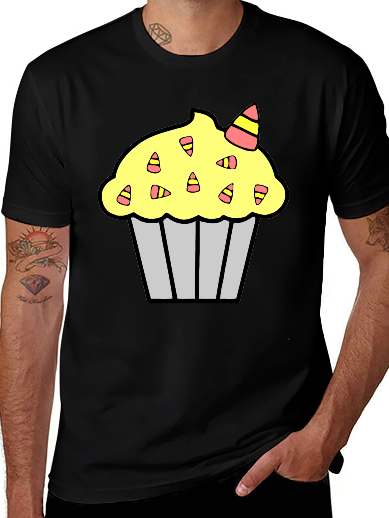 Cupcake Graphic T-Shirt