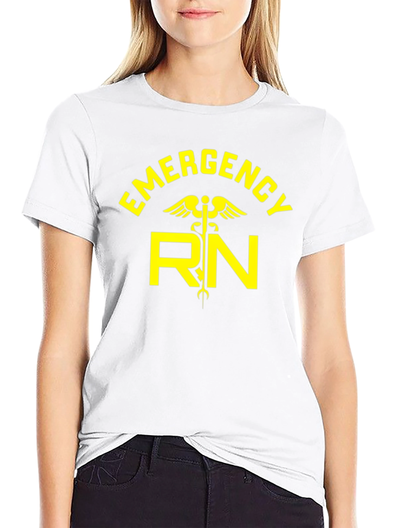 Emergency RN T-Shirt - Caduceus Design
