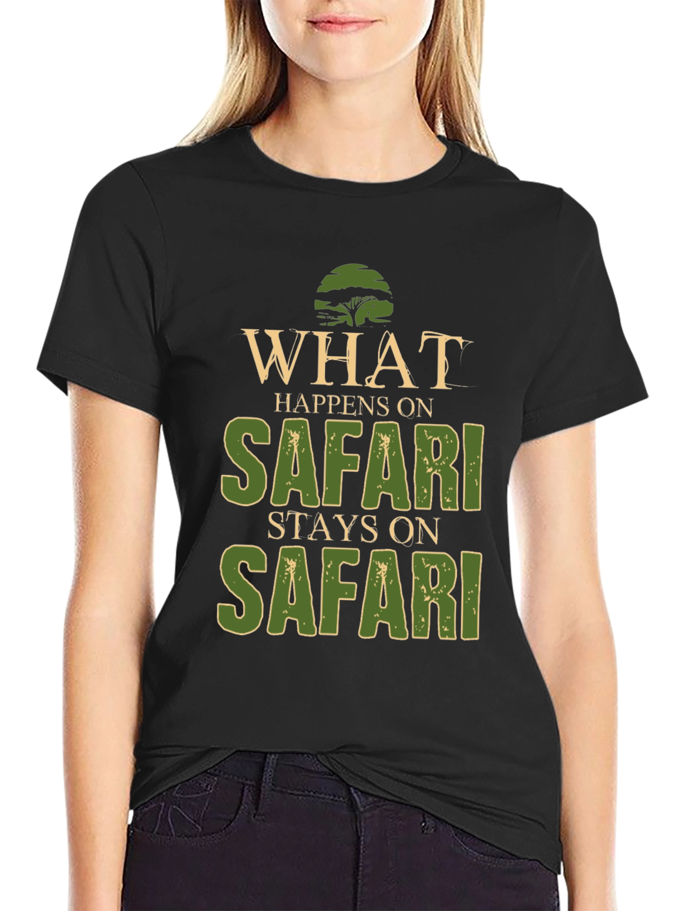 What Happens on Safari Graphic Tee