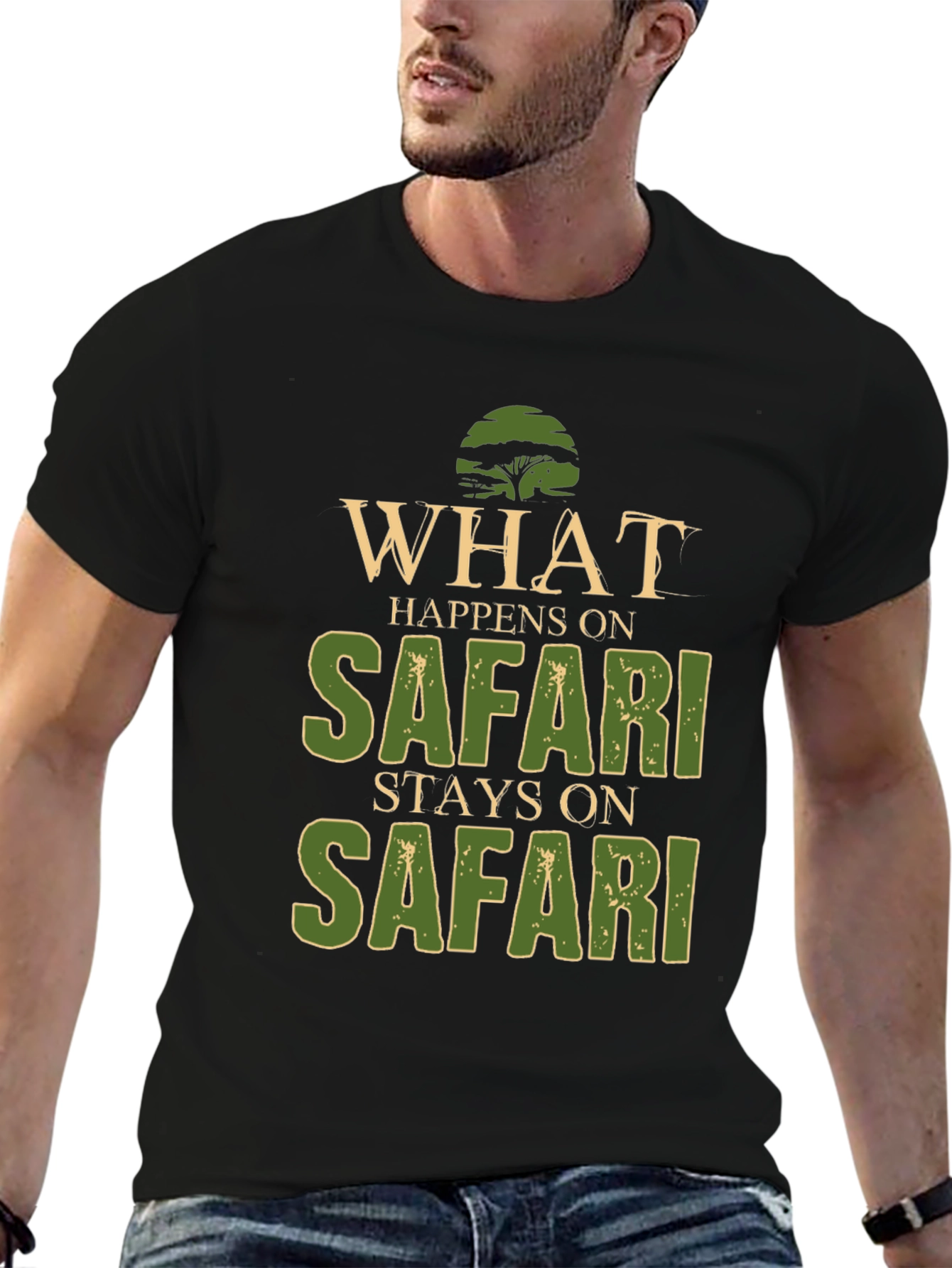 What Happens on Safari Graphic Tee