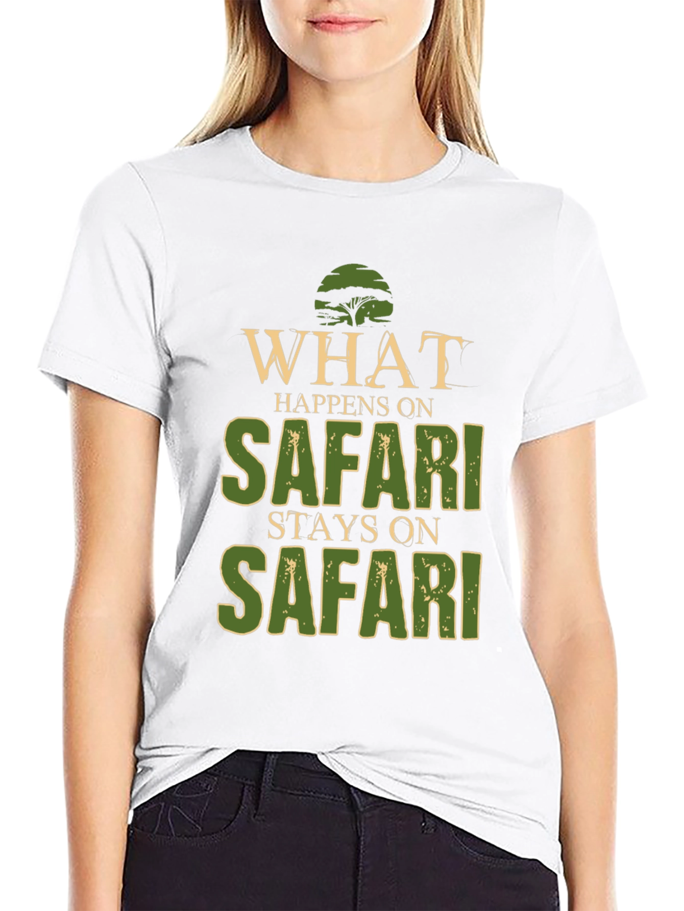 What Happens on Safari Graphic Tee