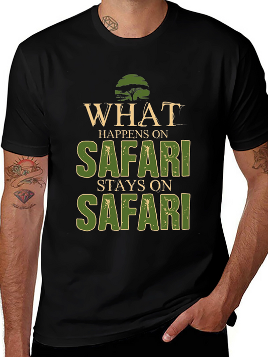 What Happens on Safari Graphic Tee