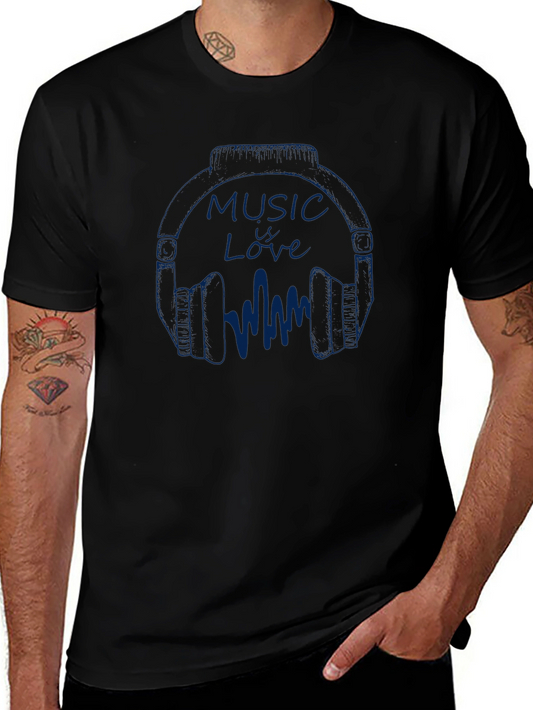 Music Love Graphic Tee