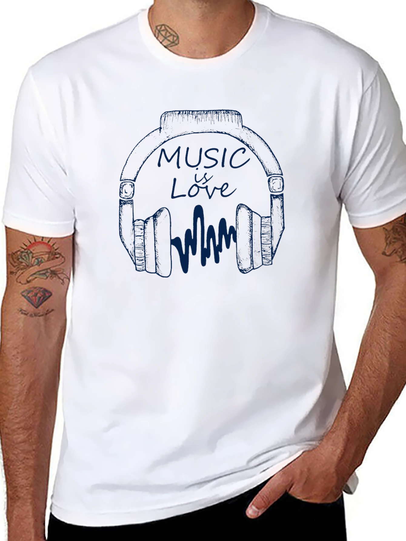 Music Love Graphic Tee