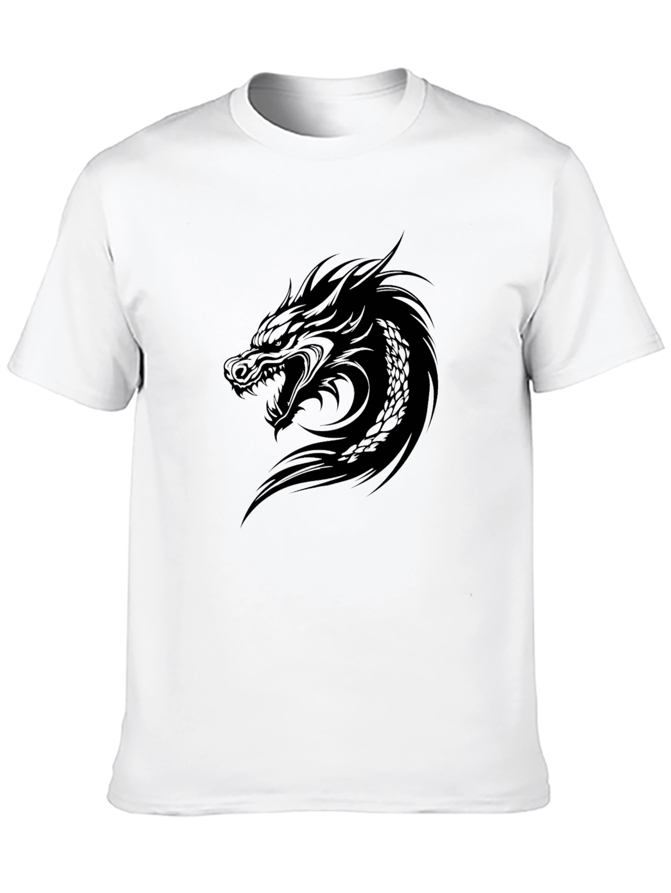Dragon Graphic Black T-Shirt - Mens Fashion