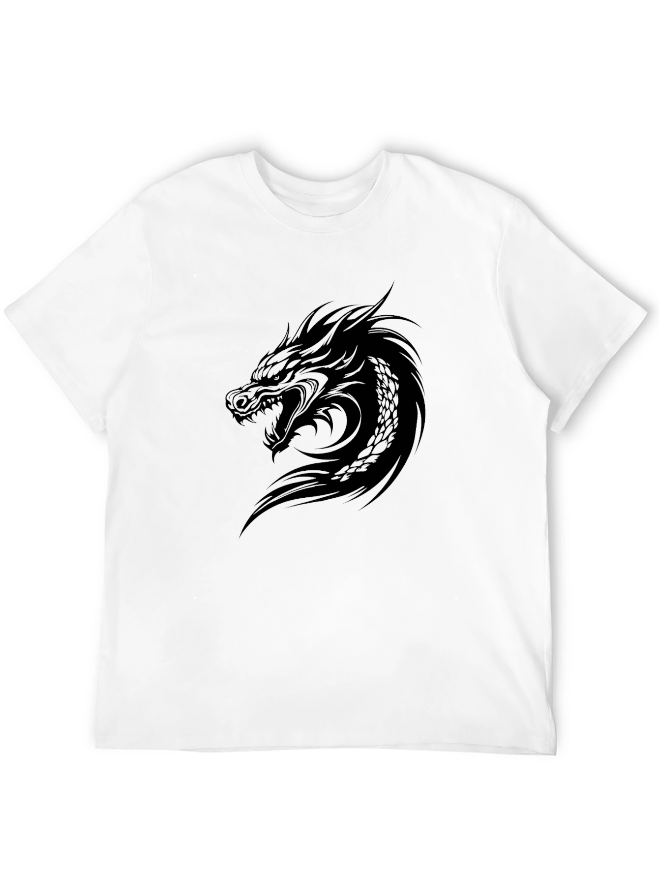 Dragon Graphic Black T-Shirt - Mens Fashion