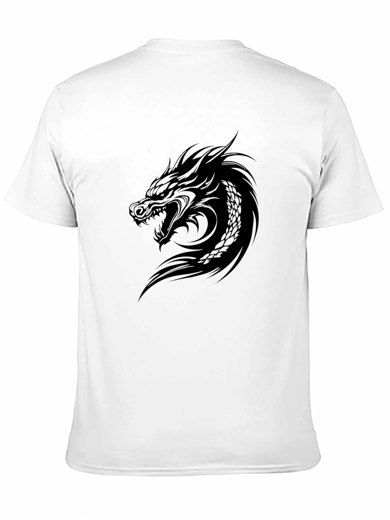 Dragon Graphic Black T-Shirt - Mens Fashion
