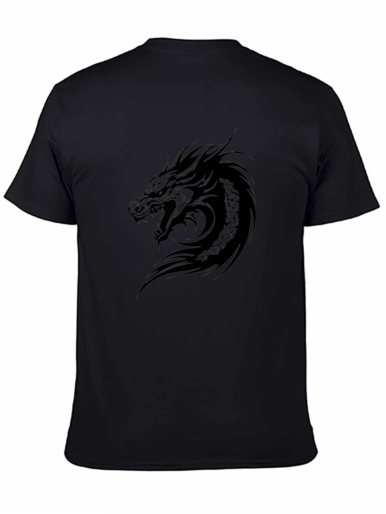 Dragon Graphic Black T-Shirt - Mens Fashion