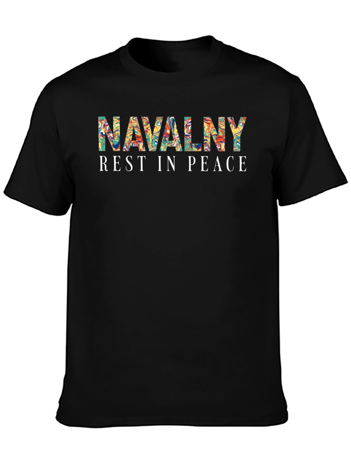 Navalny Rest In Peace Graphic T-Shirt