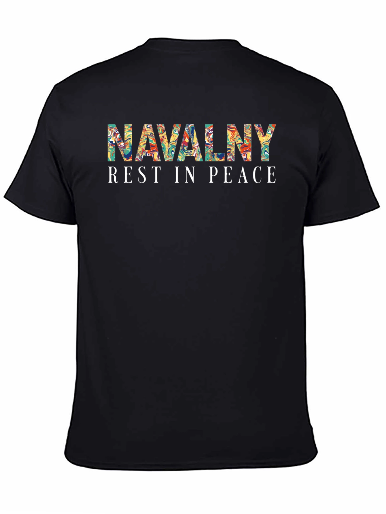 Navalny Rest In Peace Graphic T-Shirt