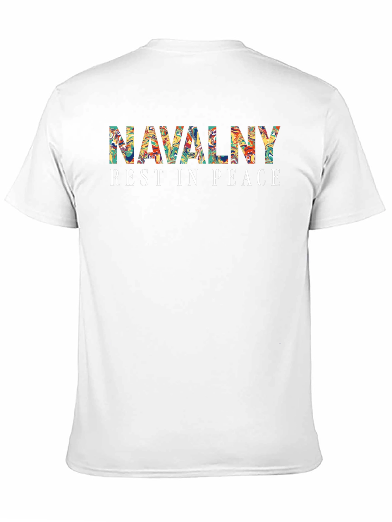 Navalny Rest In Peace Graphic T-Shirt