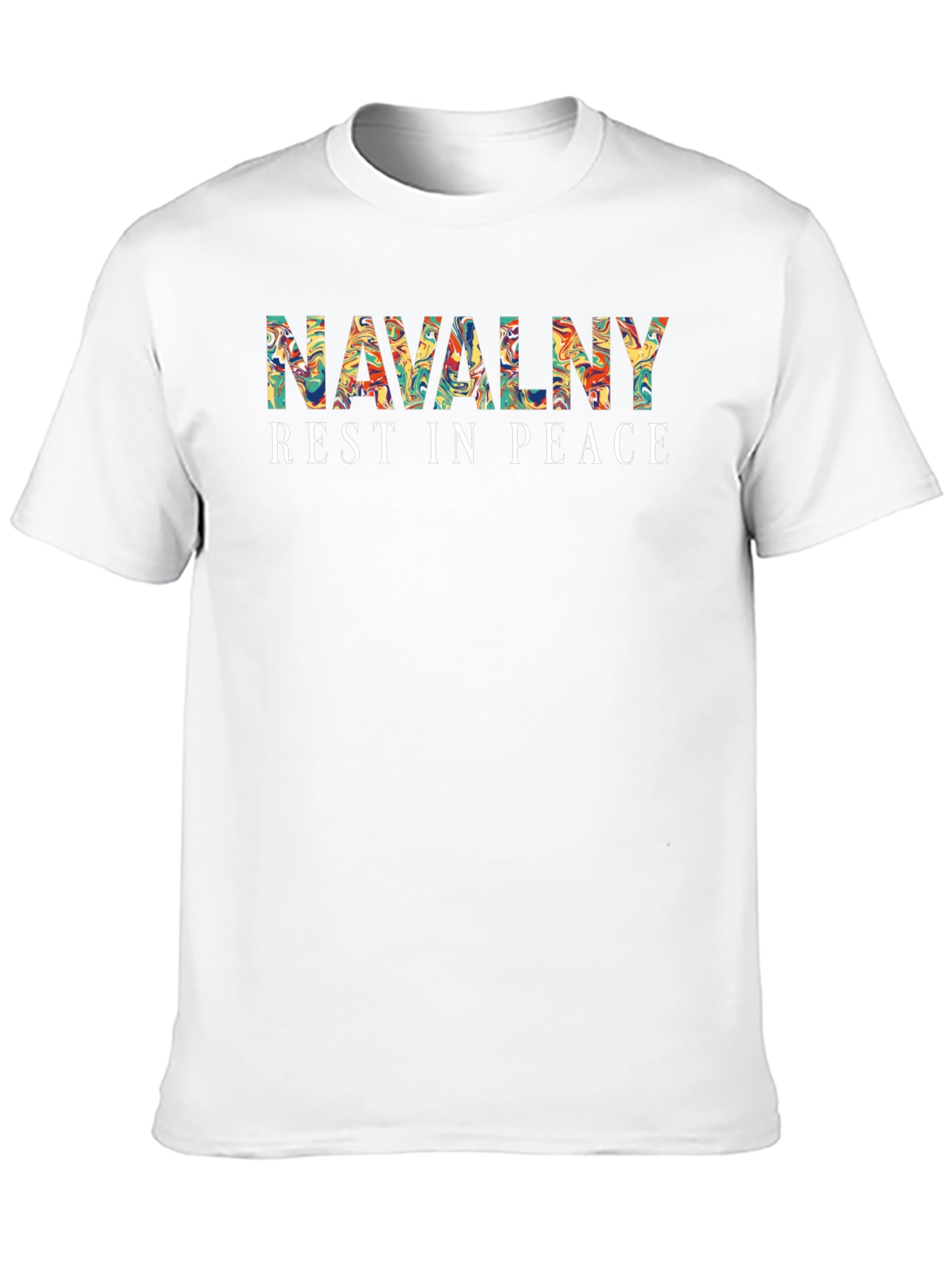 Navalny Rest In Peace Graphic T-Shirt