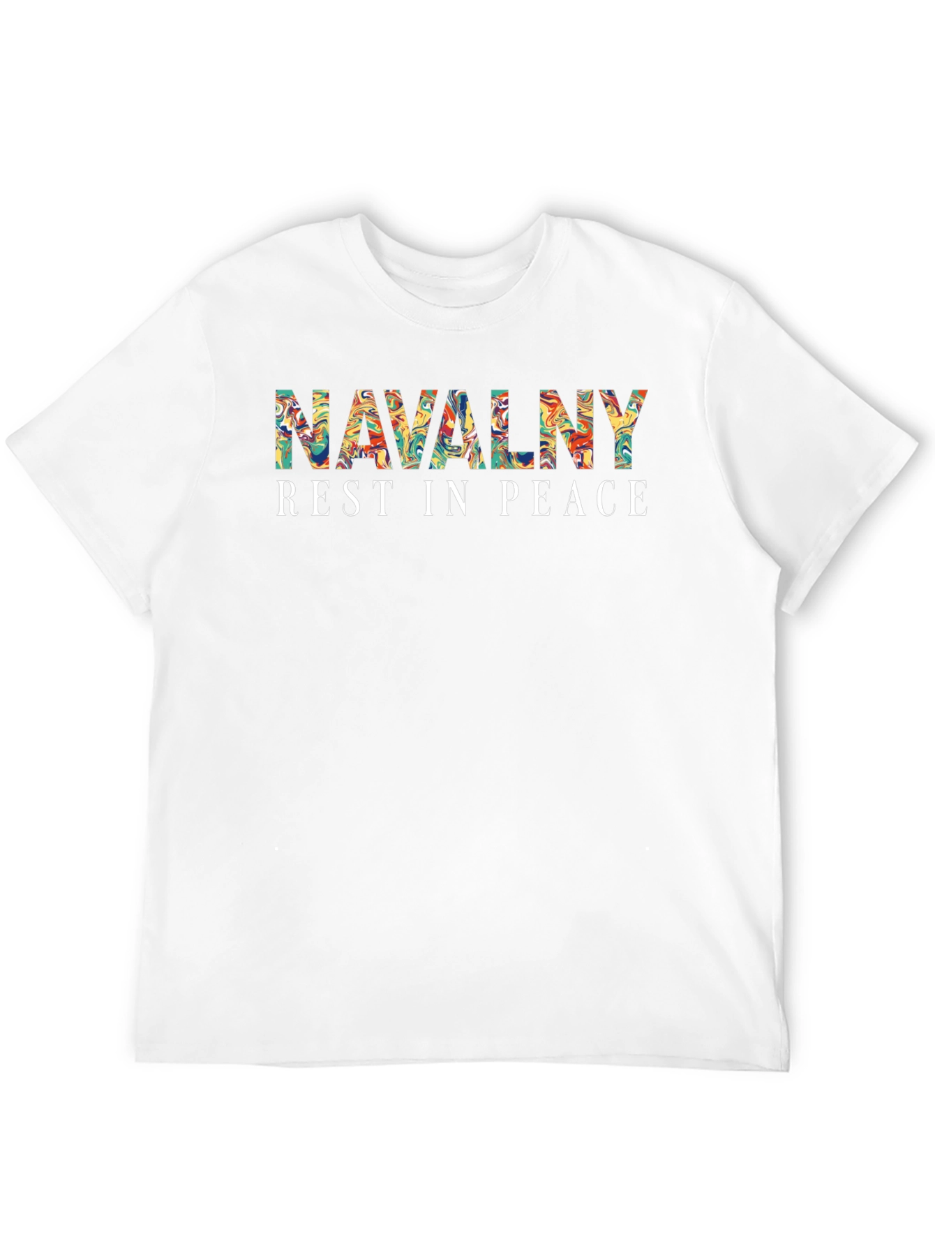 Navalny Rest In Peace Graphic T-Shirt