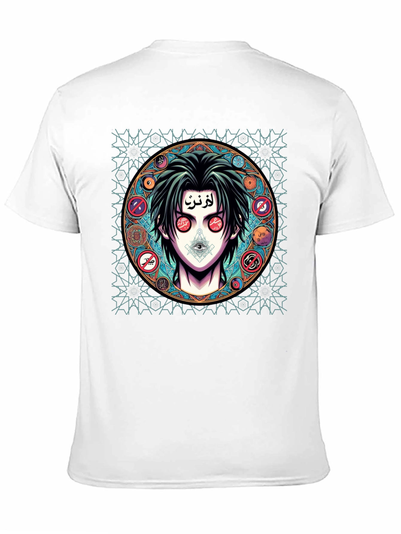 Mystic Anime Graphic Tee - Unique Design Shirt