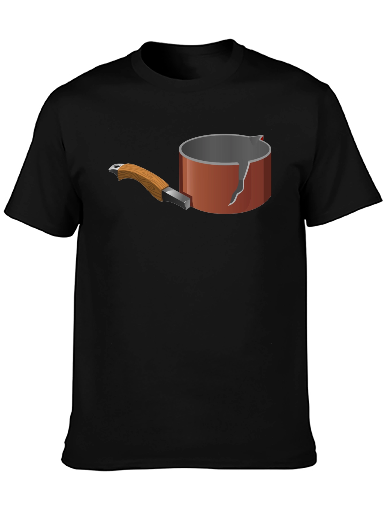 Broken Pot Graphic Tee - Unique Casual Wear