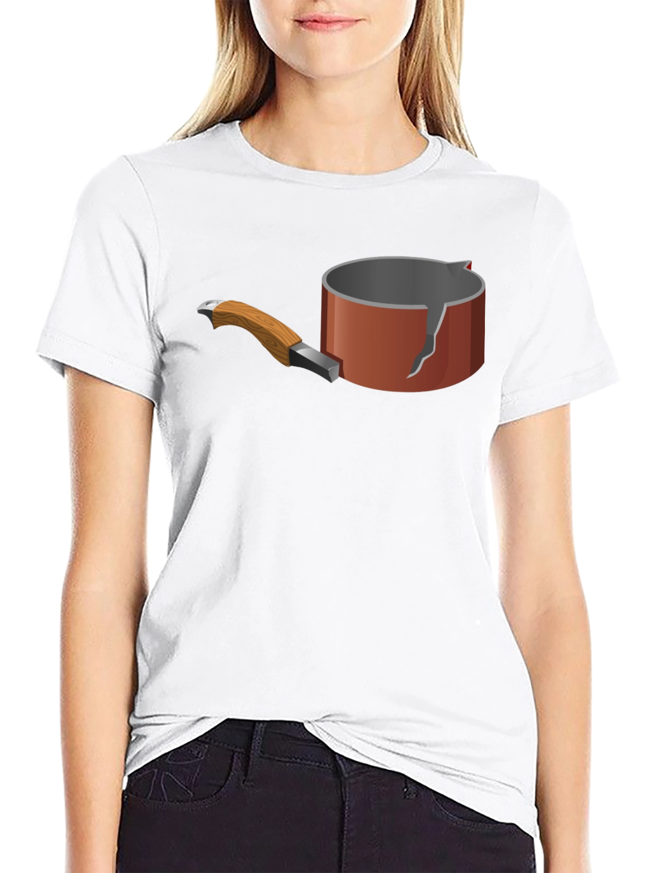 Broken Pot Graphic Tee - Unique Casual Wear