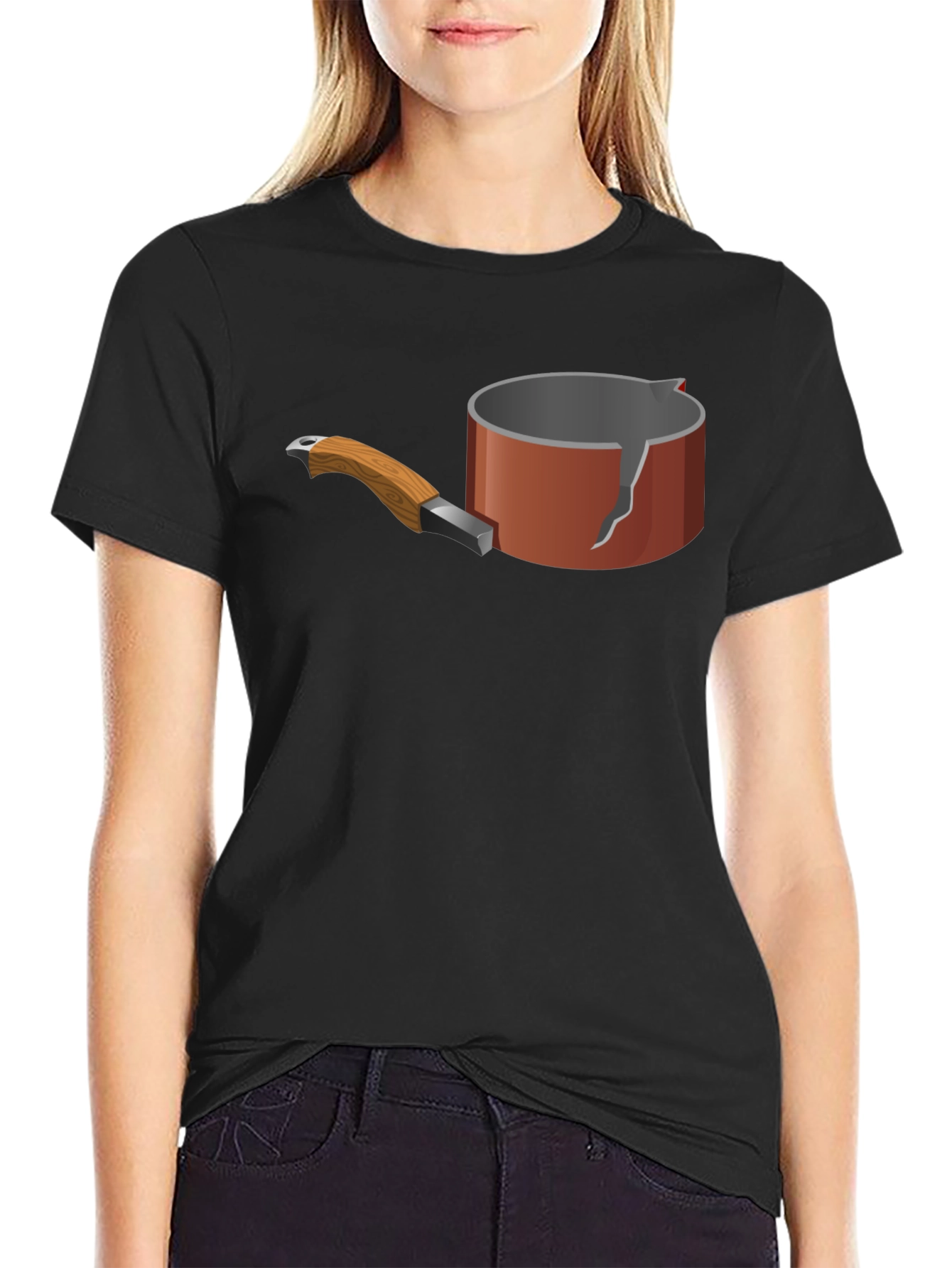 Broken Pot Graphic Tee - Unique Casual Wear
