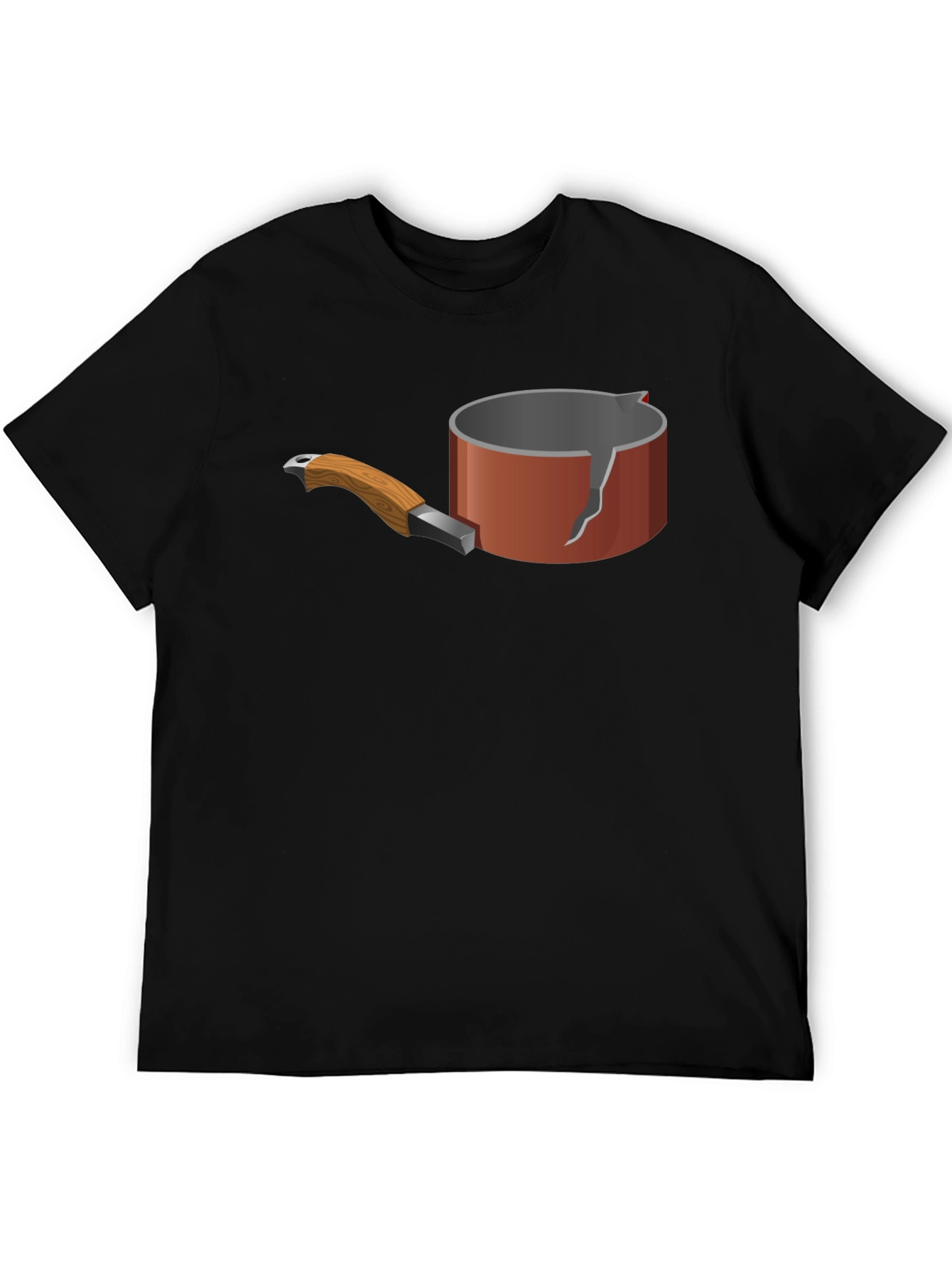 Broken Pot Graphic Tee - Unique Casual Wear