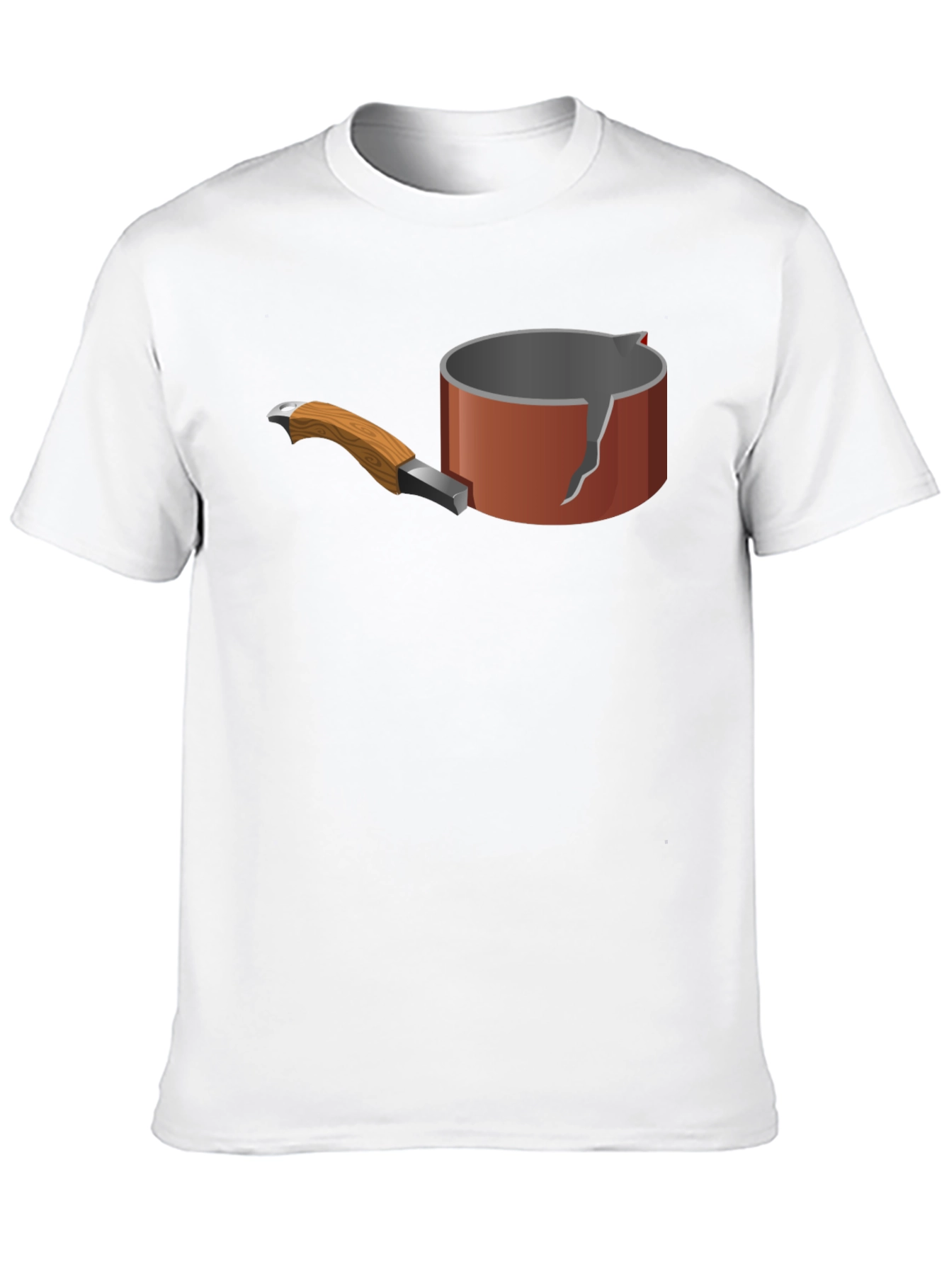 Broken Pot Graphic Tee - Unique Casual Wear