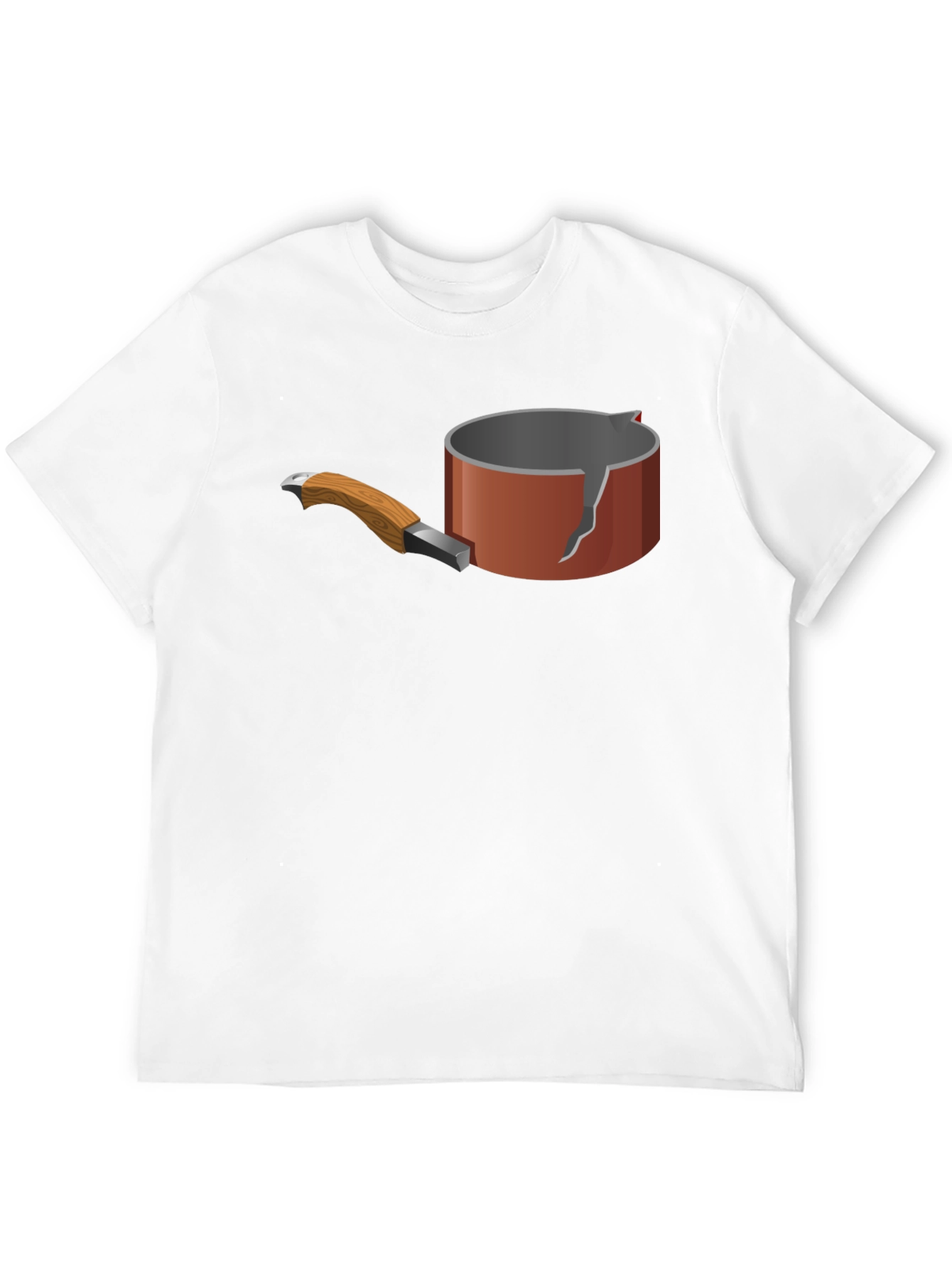 Broken Pot Graphic Tee - Unique Casual Wear