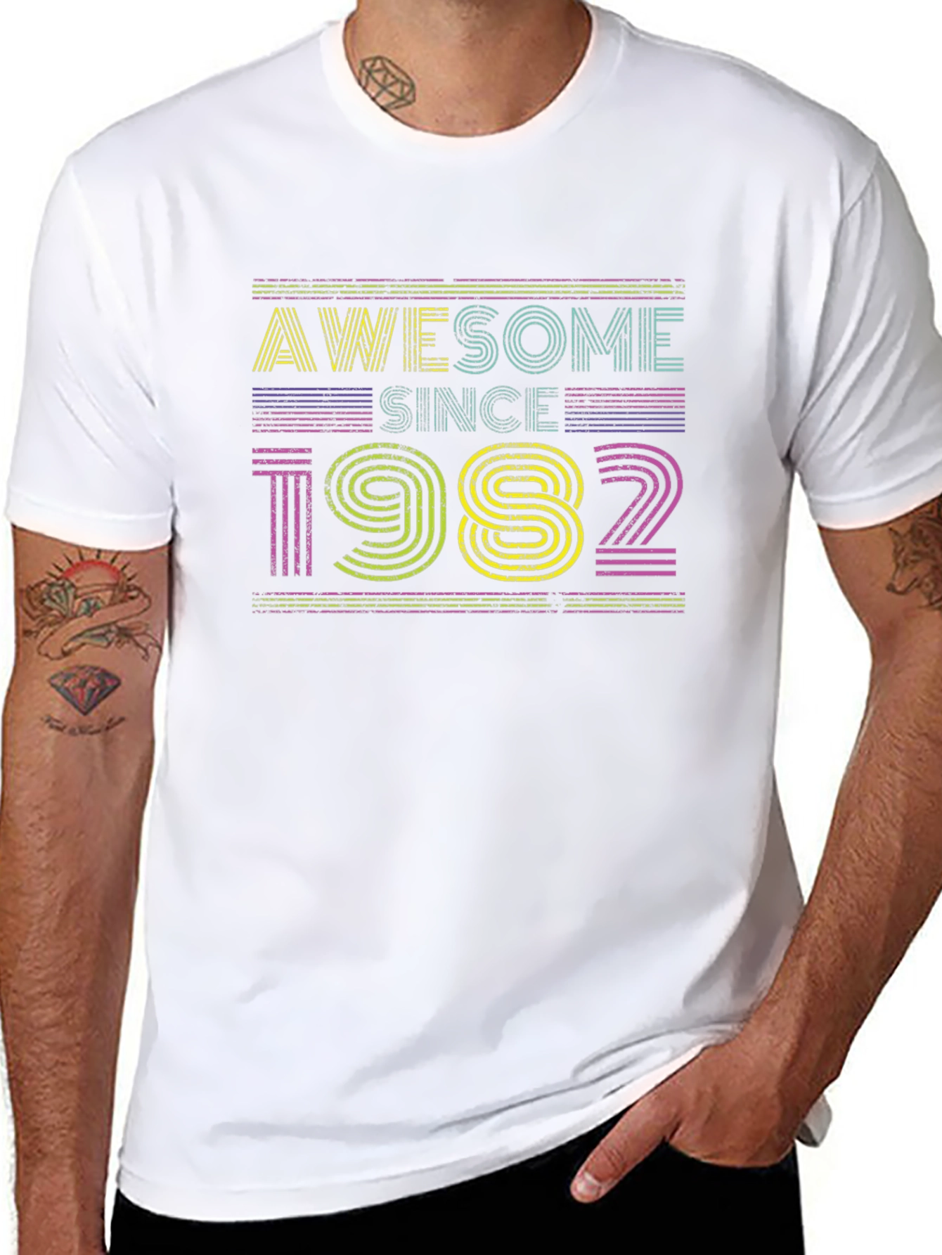 Awesome Since 1982 Graphic Tee