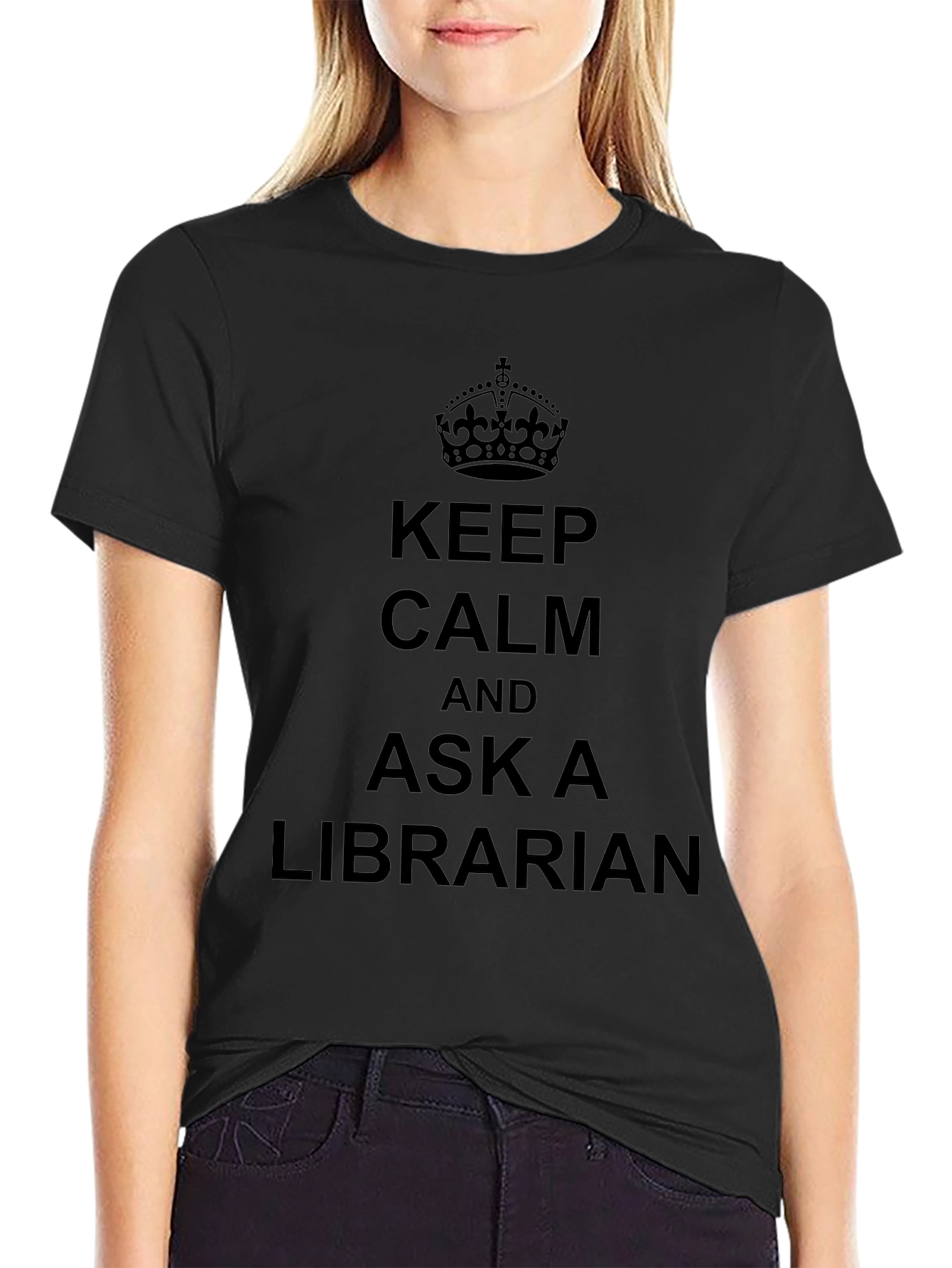 Keep Calm and Ask A Librarian T-Shirt
