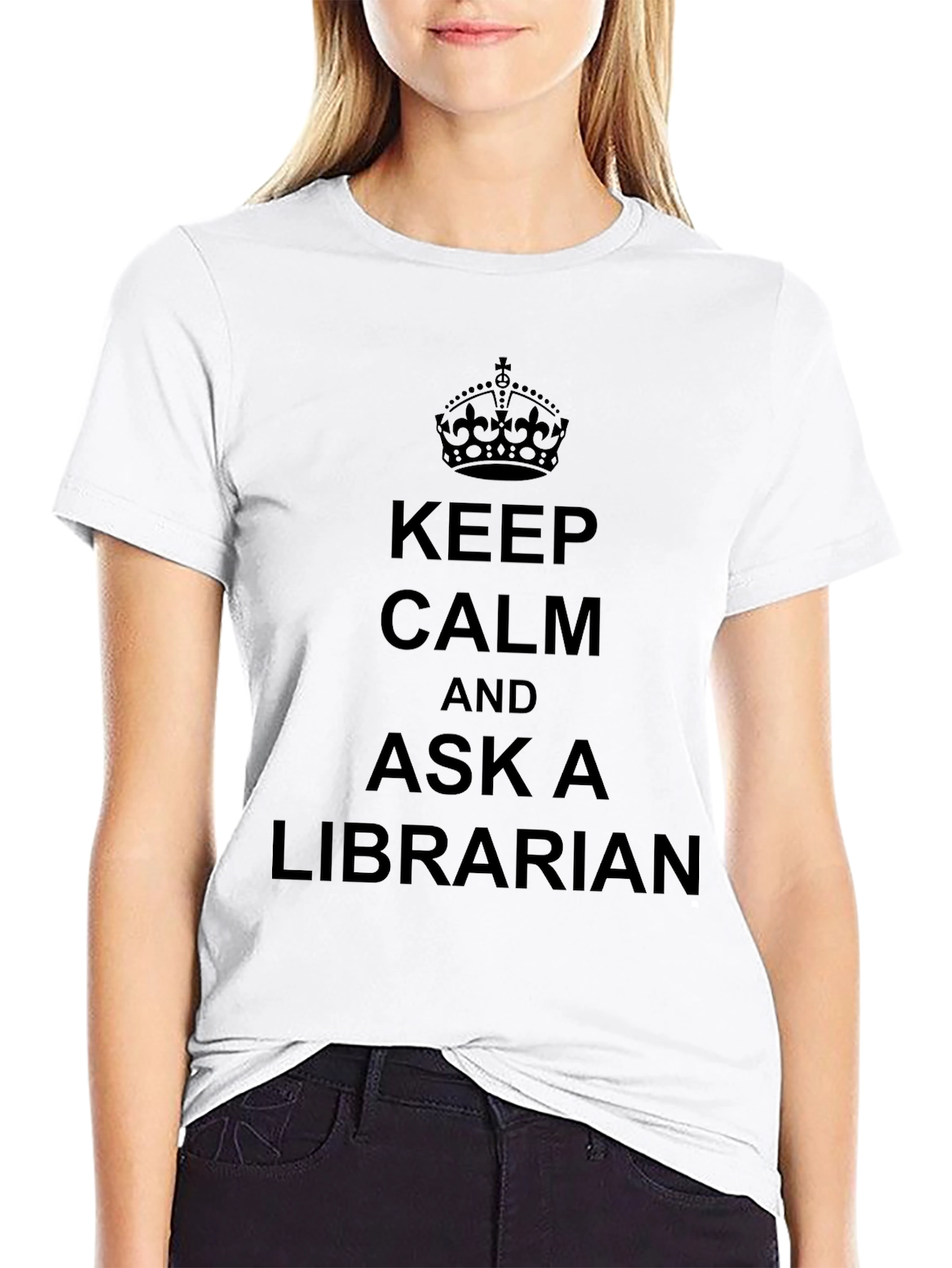Keep Calm and Ask A Librarian T-Shirt