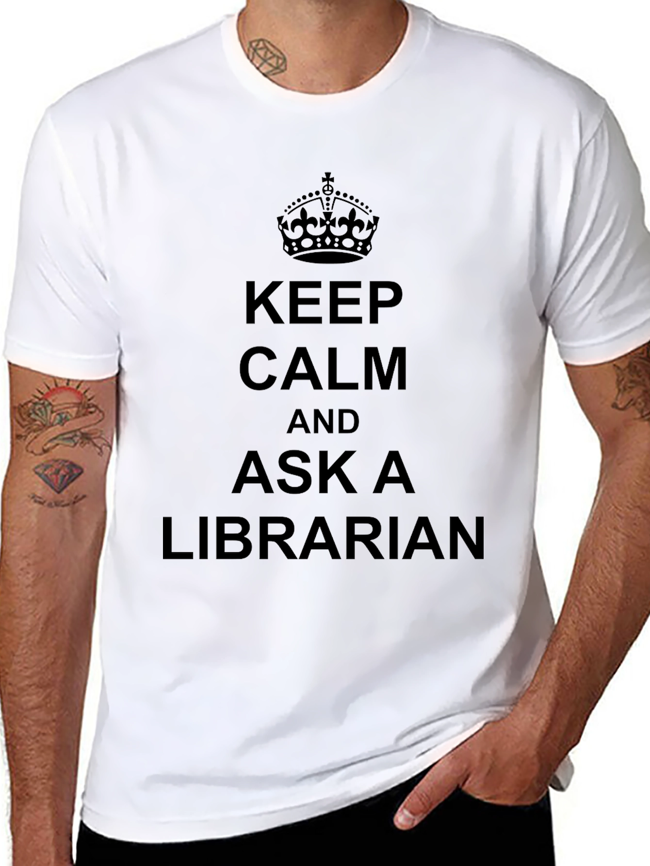 Keep Calm and Ask A Librarian T-Shirt