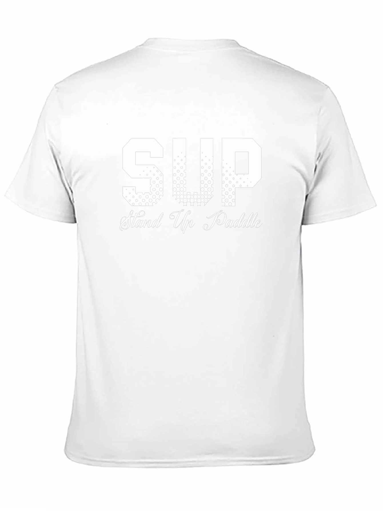 SUP Stand Up Paddle Black T-Shirt