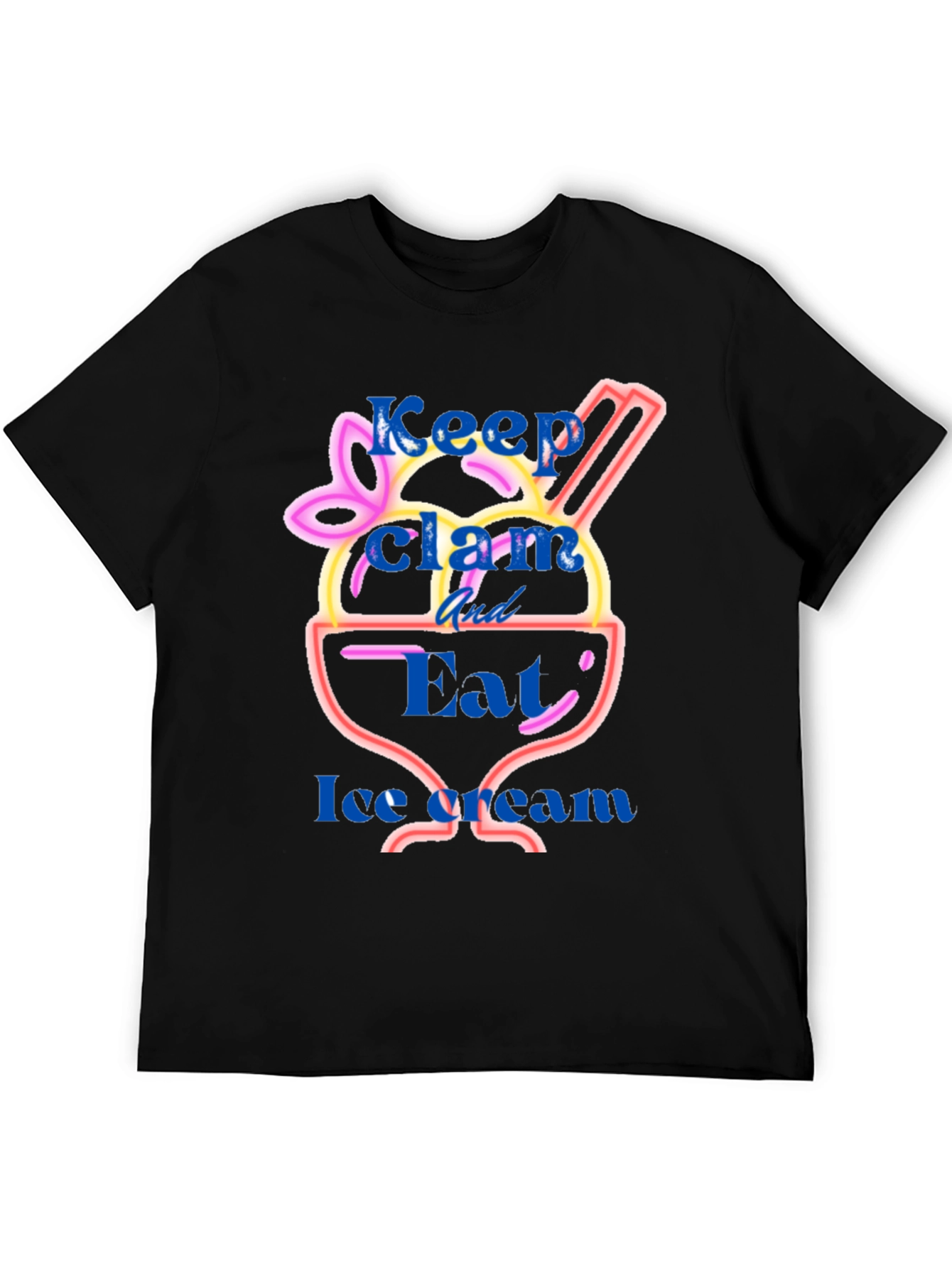 Keep Clam and Eat Ice Cream T-Shirt