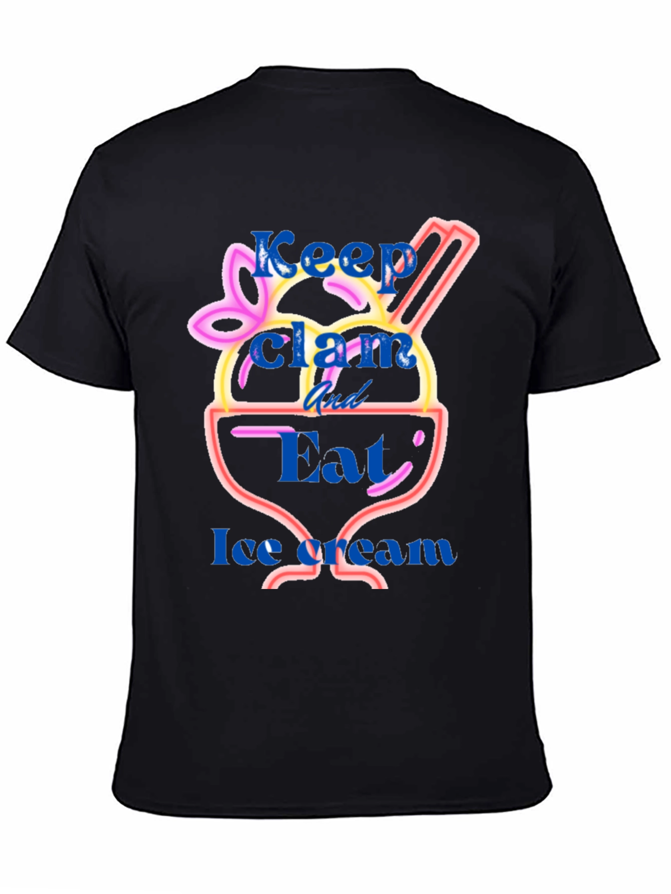Keep Clam and Eat Ice Cream T-Shirt