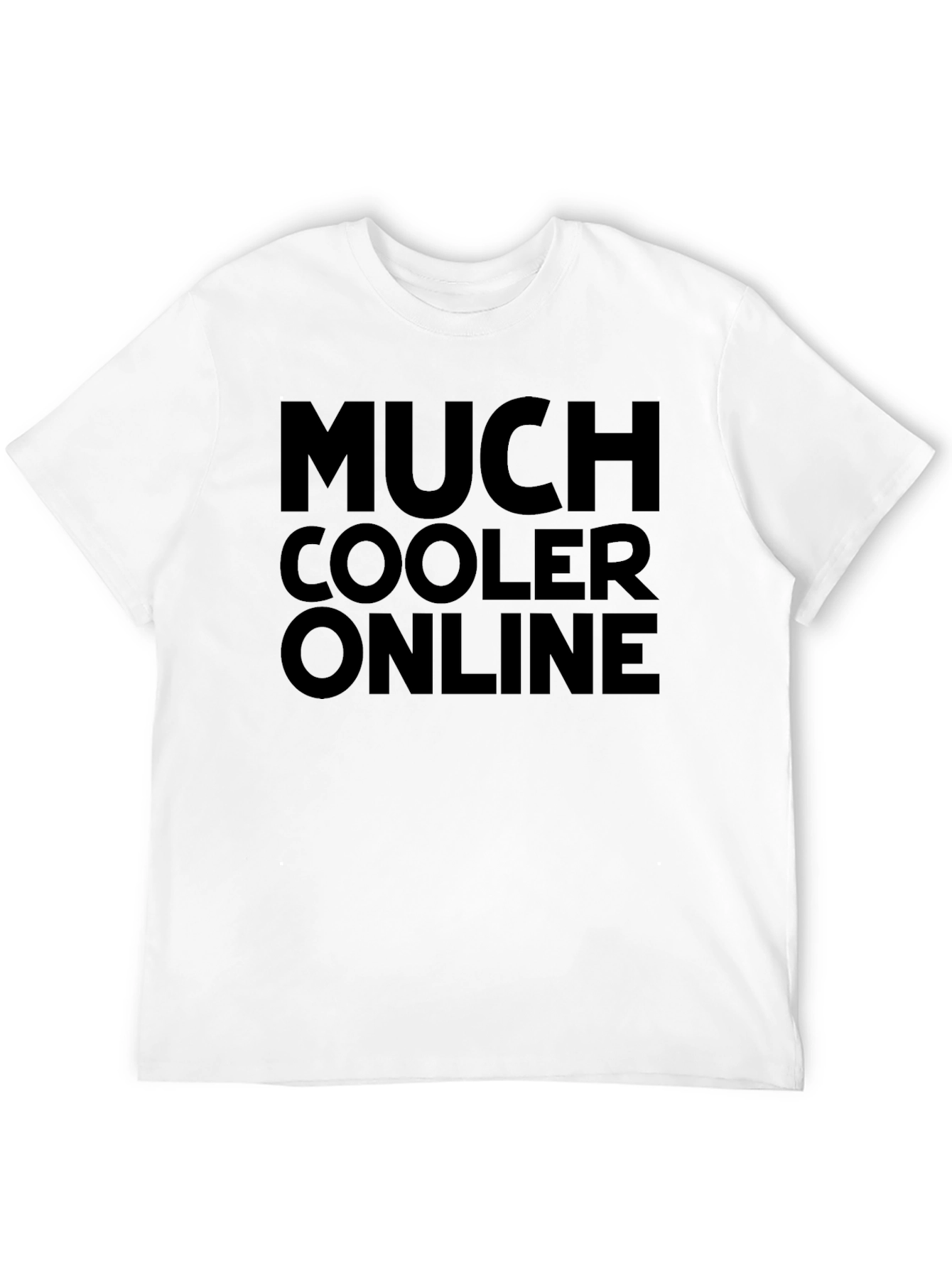 Much Cooler Online Black Graphic Tee