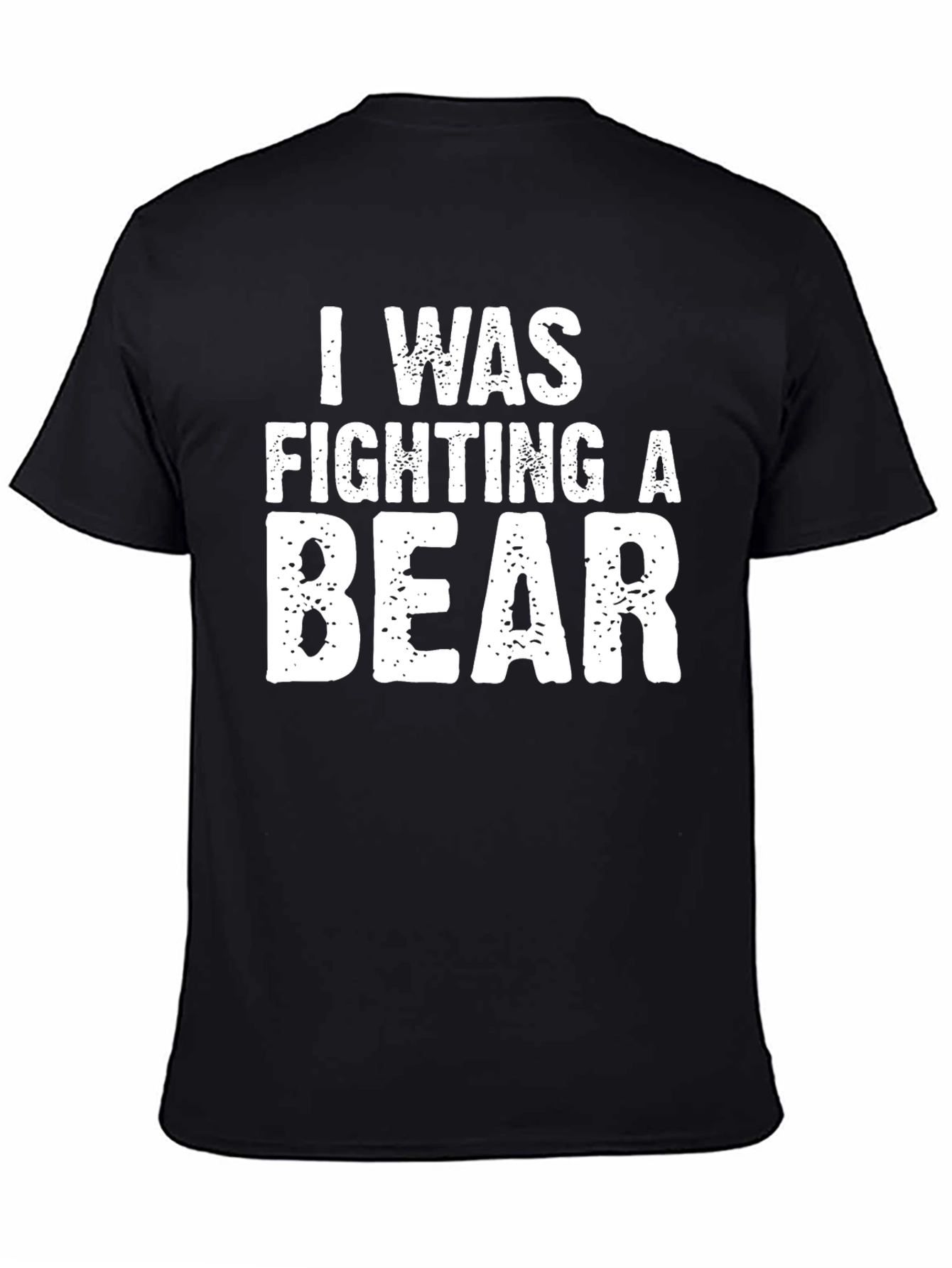 I Was Fighting a Bear Graphic T-Shirt