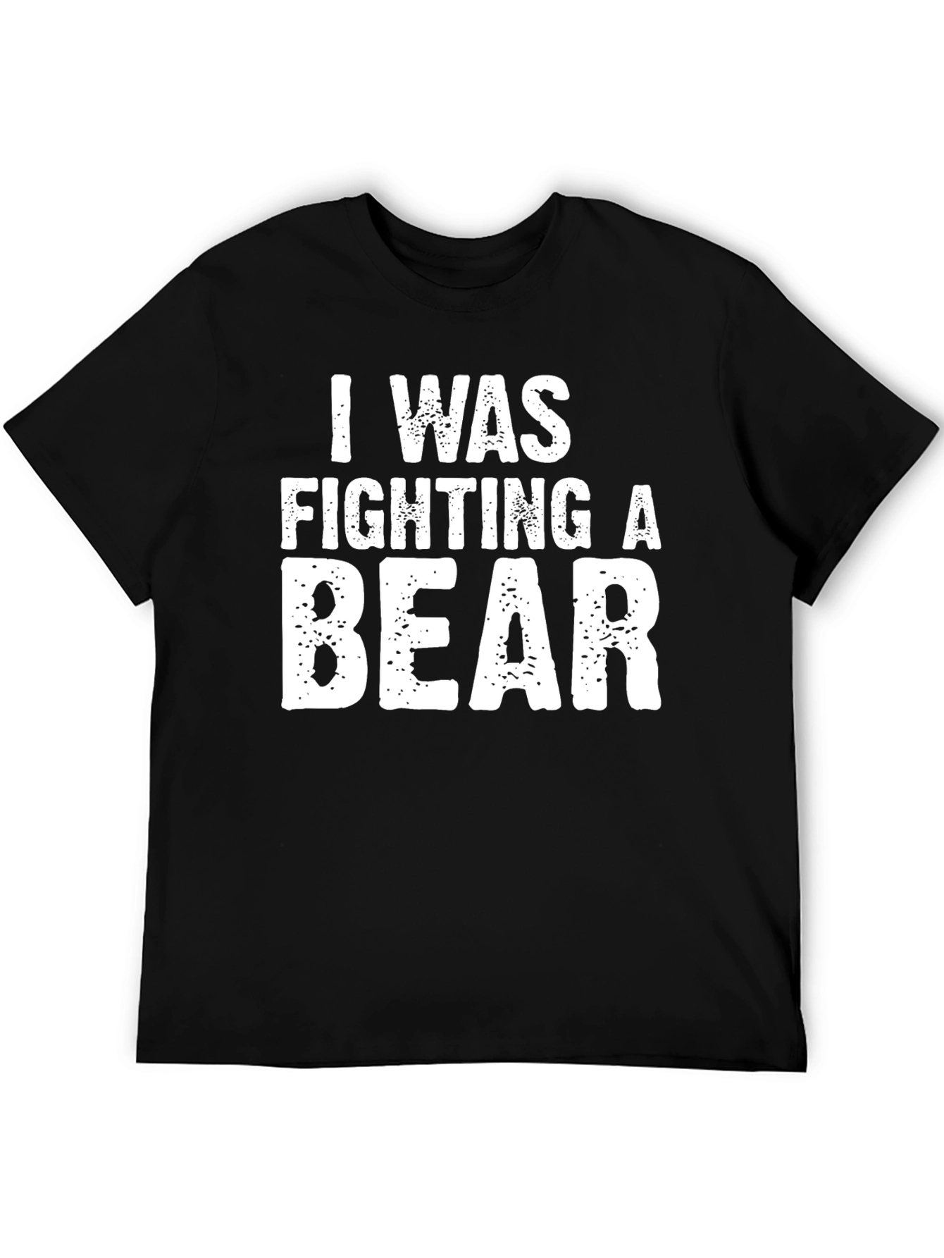 I Was Fighting a Bear Graphic T-Shirt
