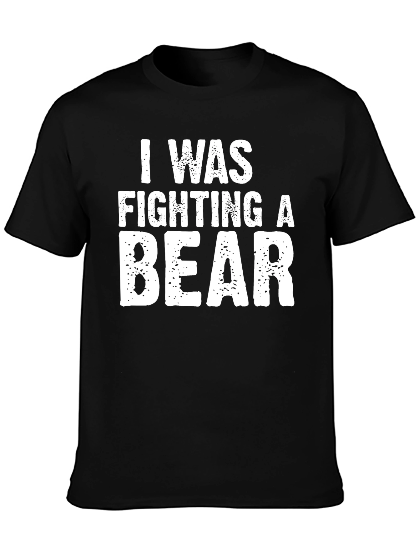 I Was Fighting a Bear Graphic T-Shirt