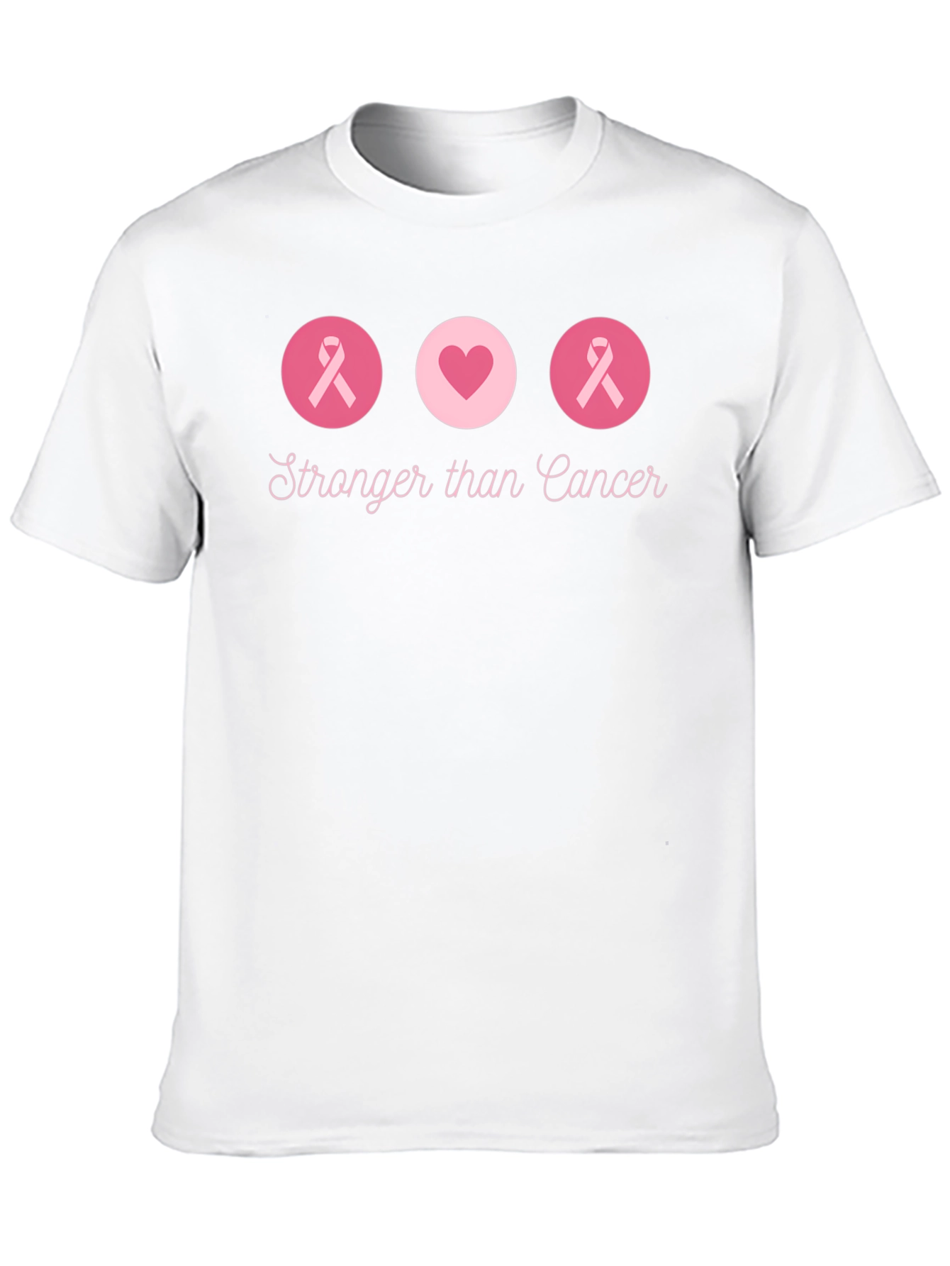 Stronger Than Cancer Graphic Tee - Black