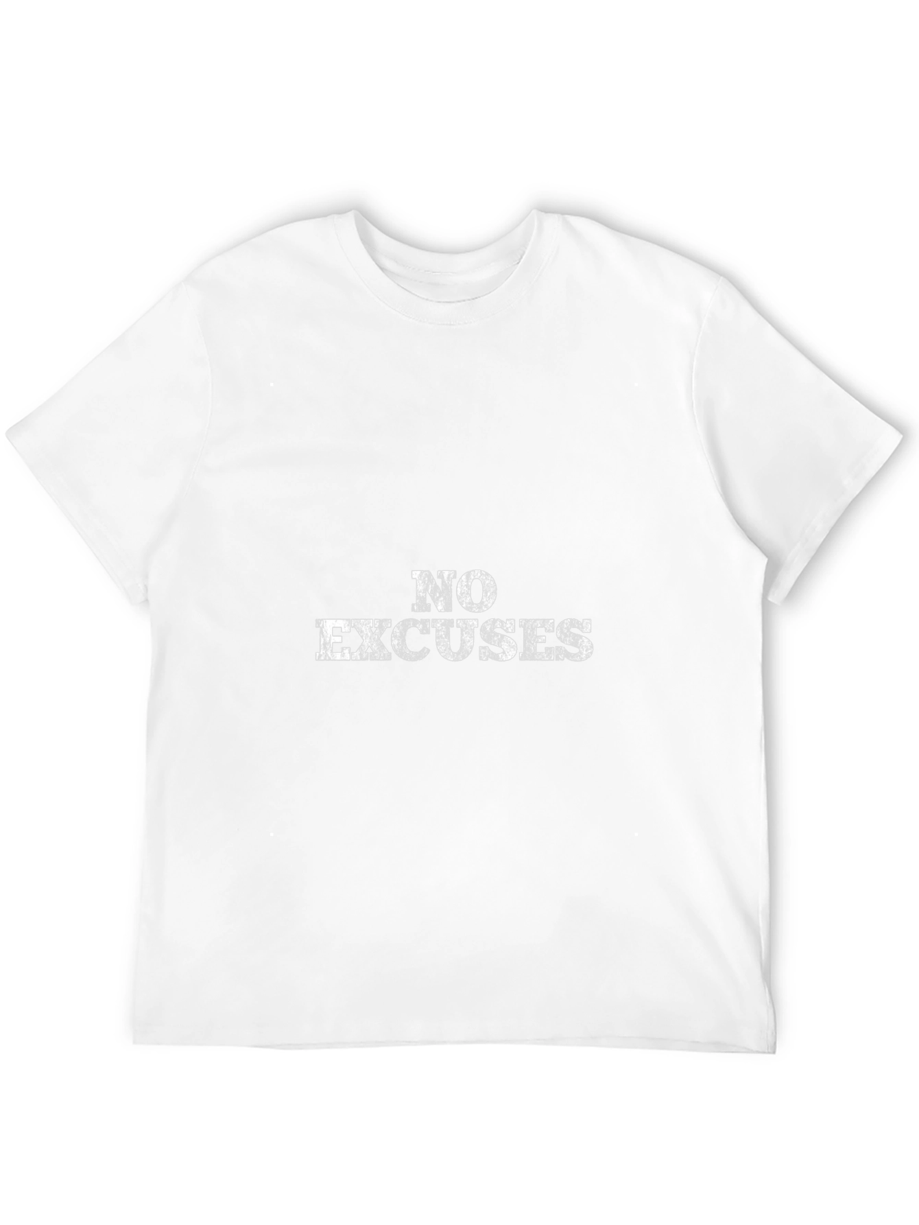 No Excuses Graphic Black T-Shirt