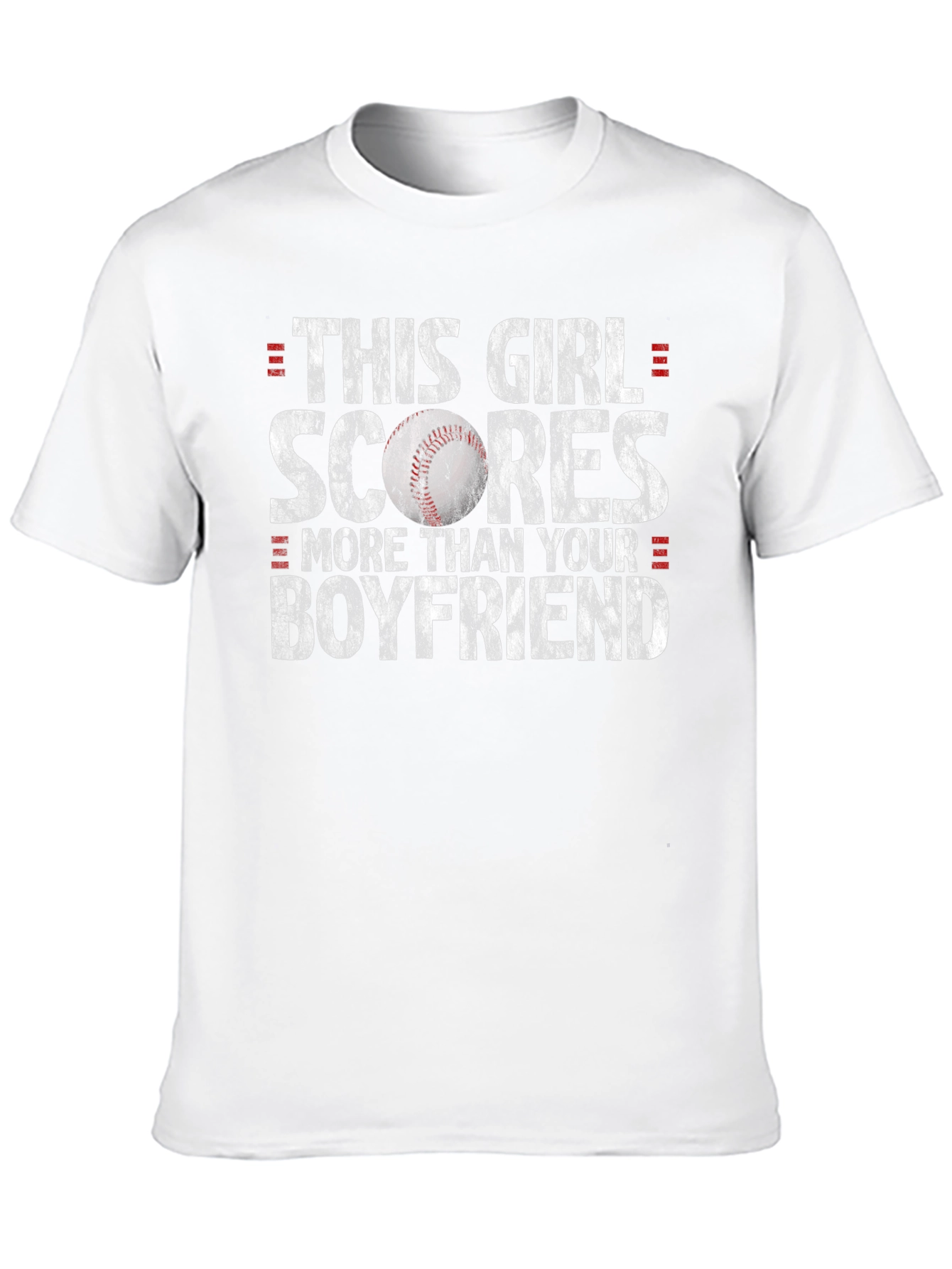 This Girl Scores Baseball T-Shirt