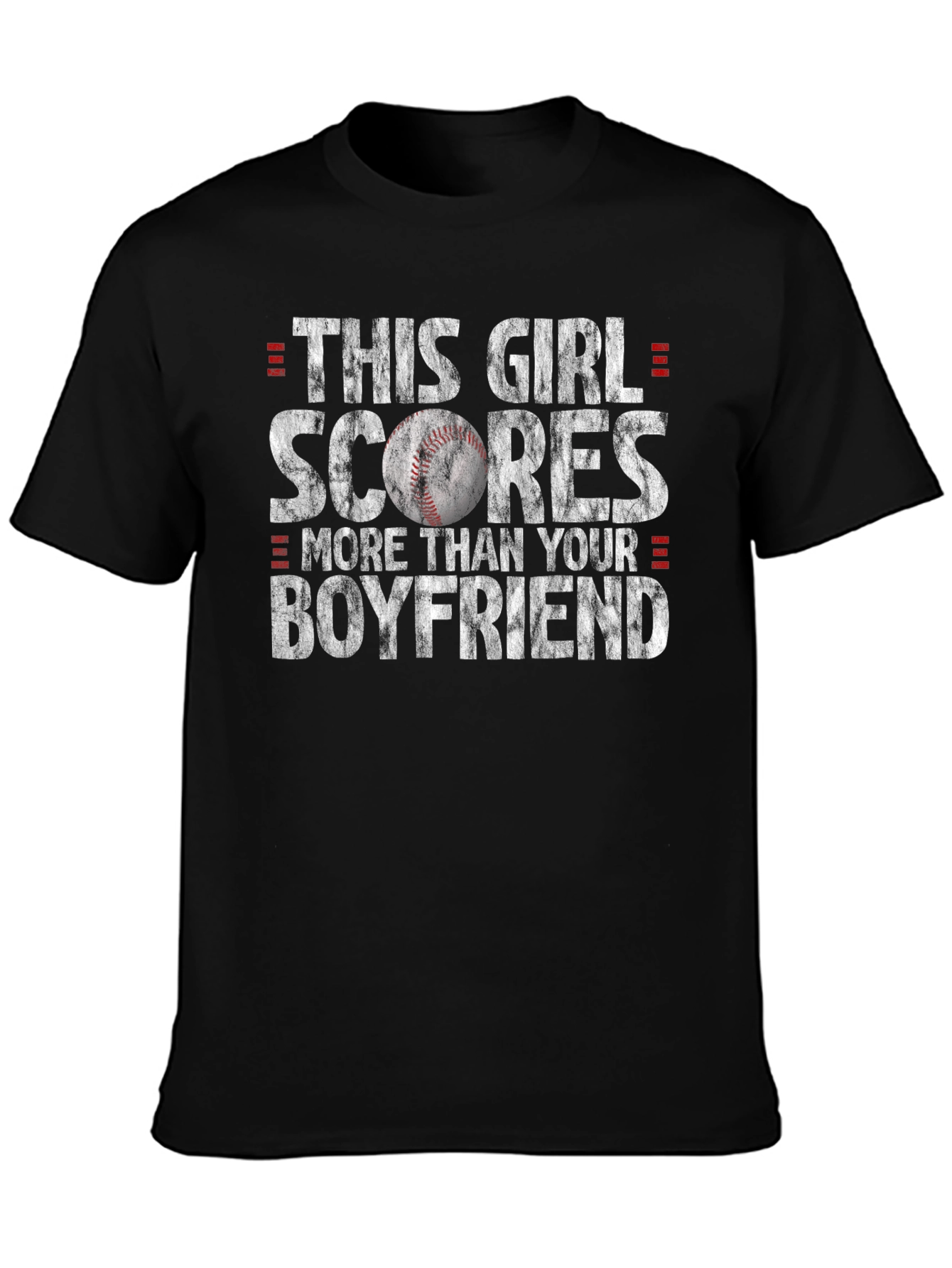 This Girl Scores Baseball T-Shirt