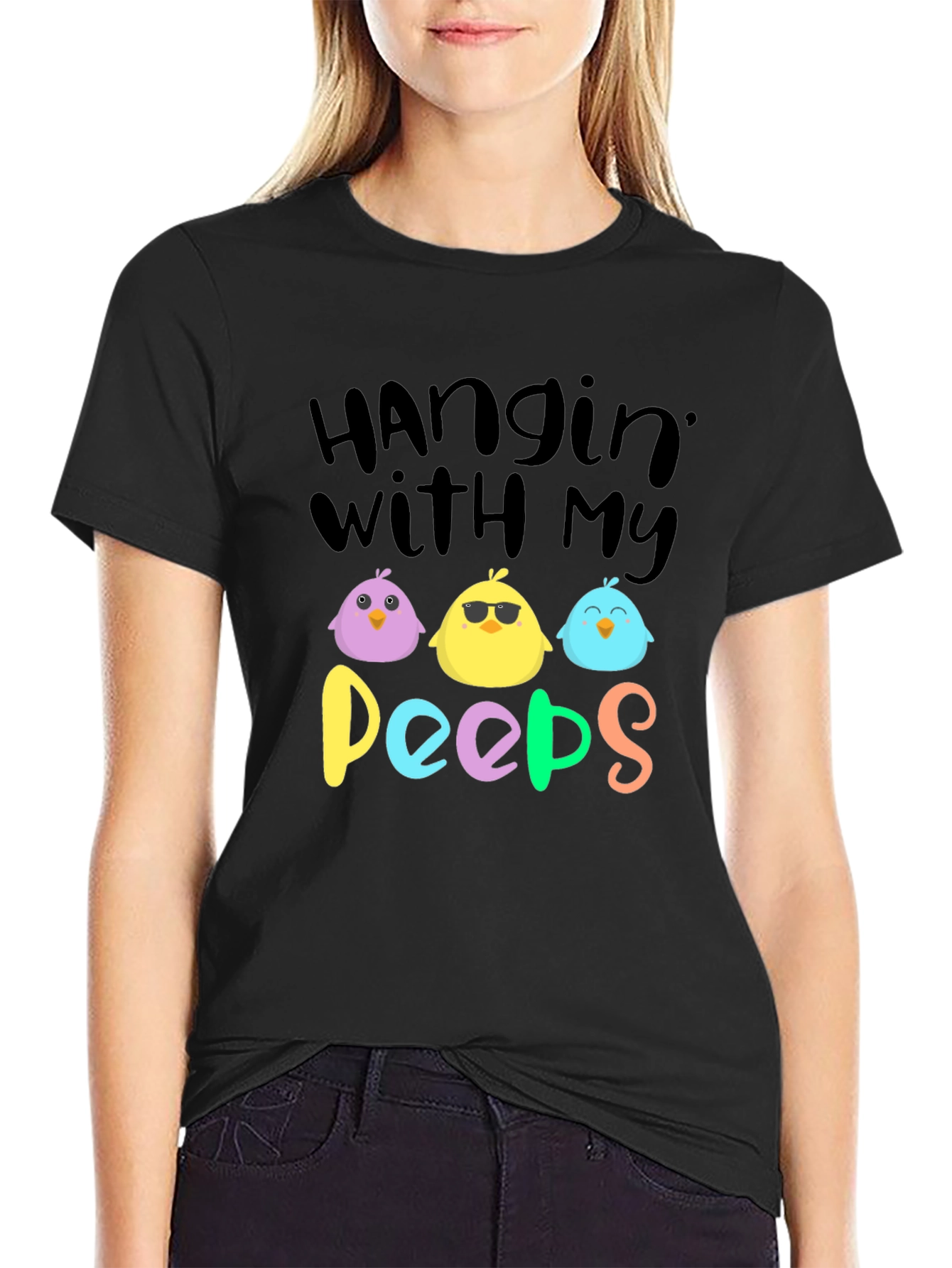 Hanging With My Peeps Easter T-Shirt
