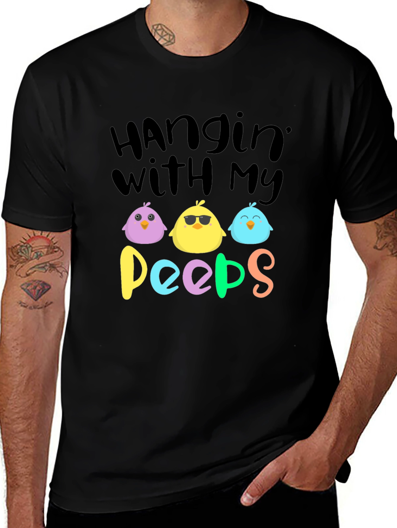Hanging With My Peeps Easter T-Shirt