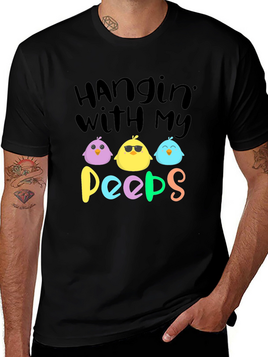 Hanging With My Peeps Easter T-Shirt