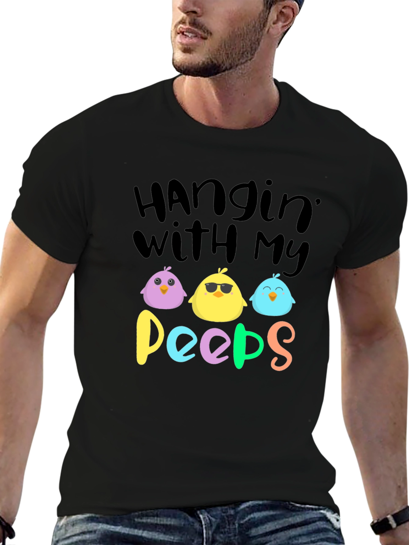 Hanging With My Peeps Easter T-Shirt