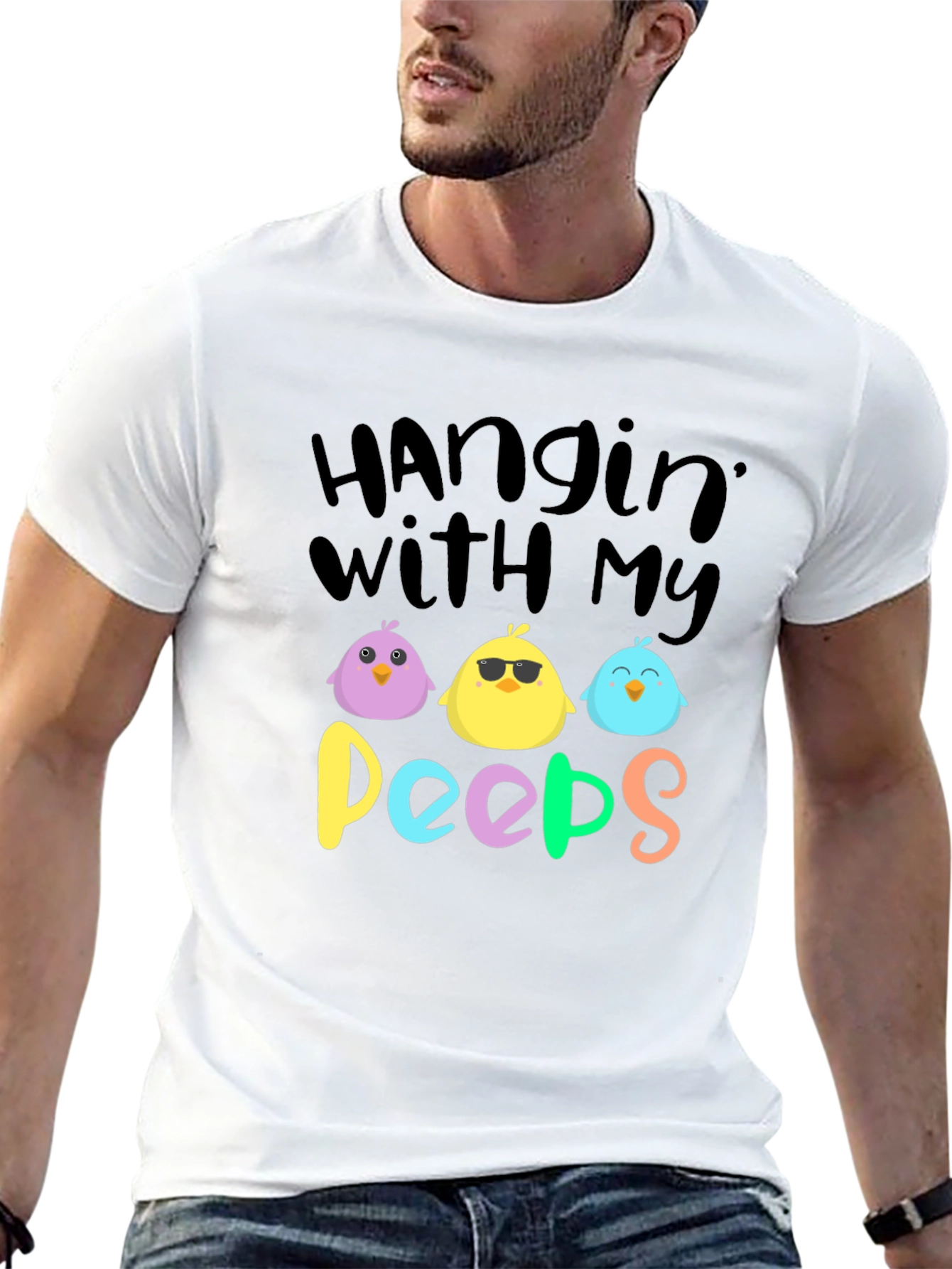 Hanging With My Peeps Easter T-Shirt